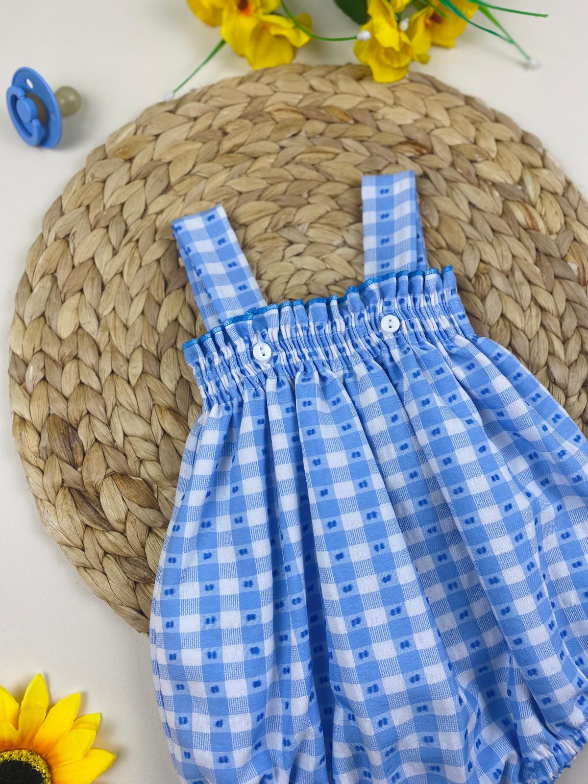 SALOPETTE Cotone Bianco - Noi da piccoli