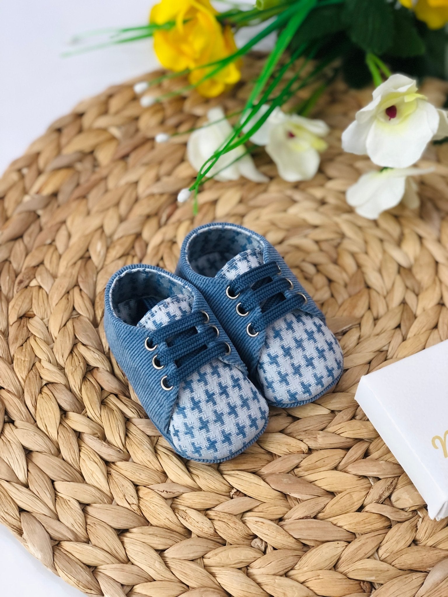 SCARPA A QUADRETTI AVION E VELLUTINO A COSTINE - Noi da piccoli