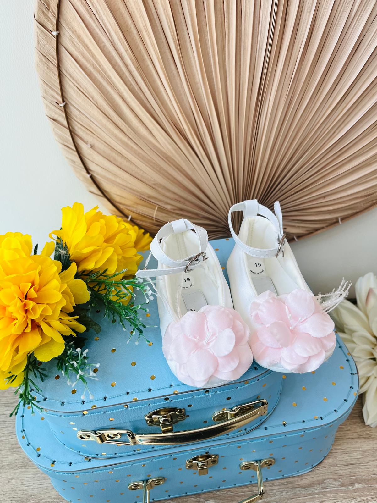 SCARPA BAMBOLINA Bianco - Noi da piccoli