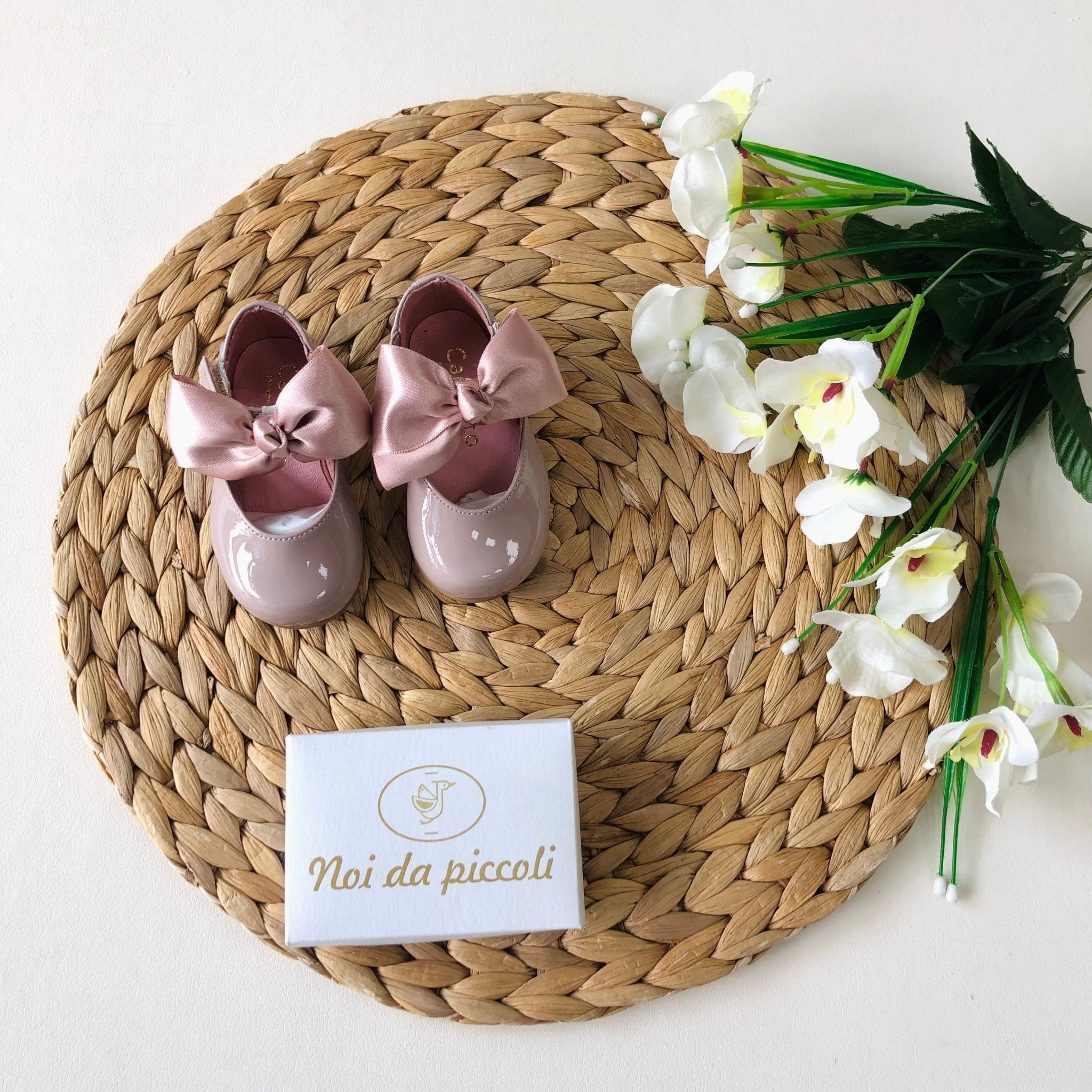 SCARPA BAMBOLINA CHAROL ROSA PRIMO PASSO - Noi da piccoli