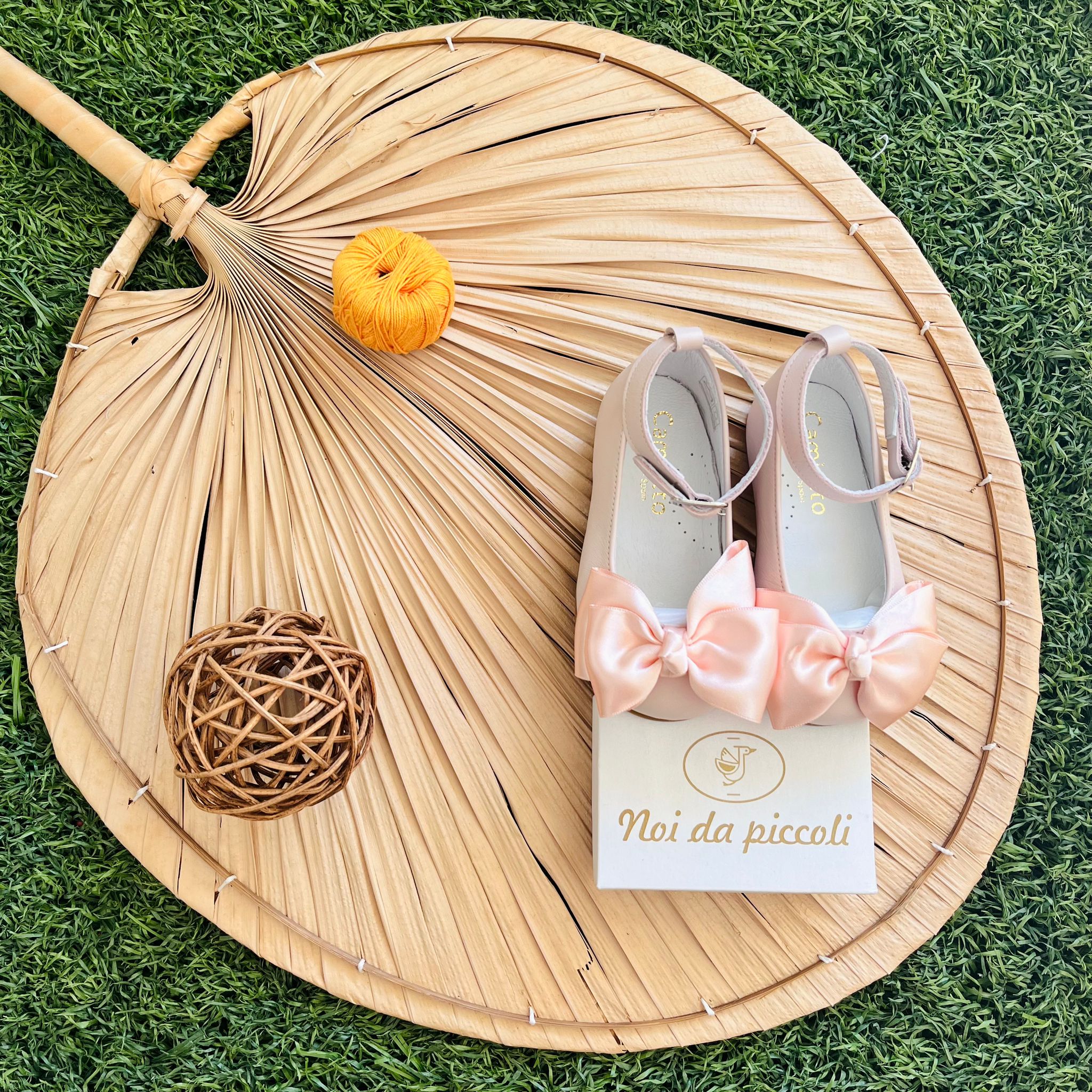 SCARPA BAMBOLINA NAPA BABY Rosa - Noi da piccoli
