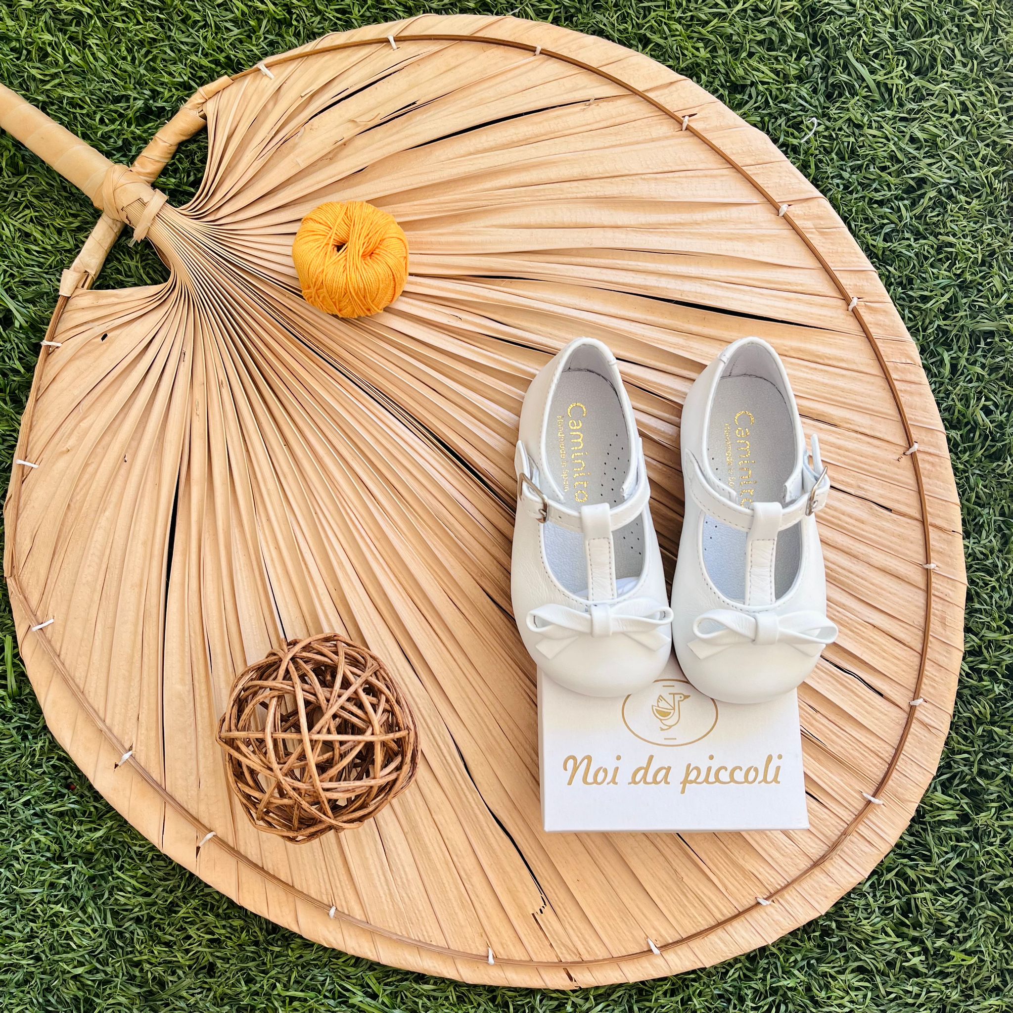 SCARPA BAMBOLINA NAPA BLANCO Bianco - Noi da piccoli