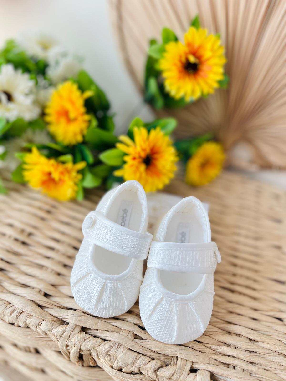 SCARPA BAMBOLINA ZAHIRA PANNA - Noi da piccoli