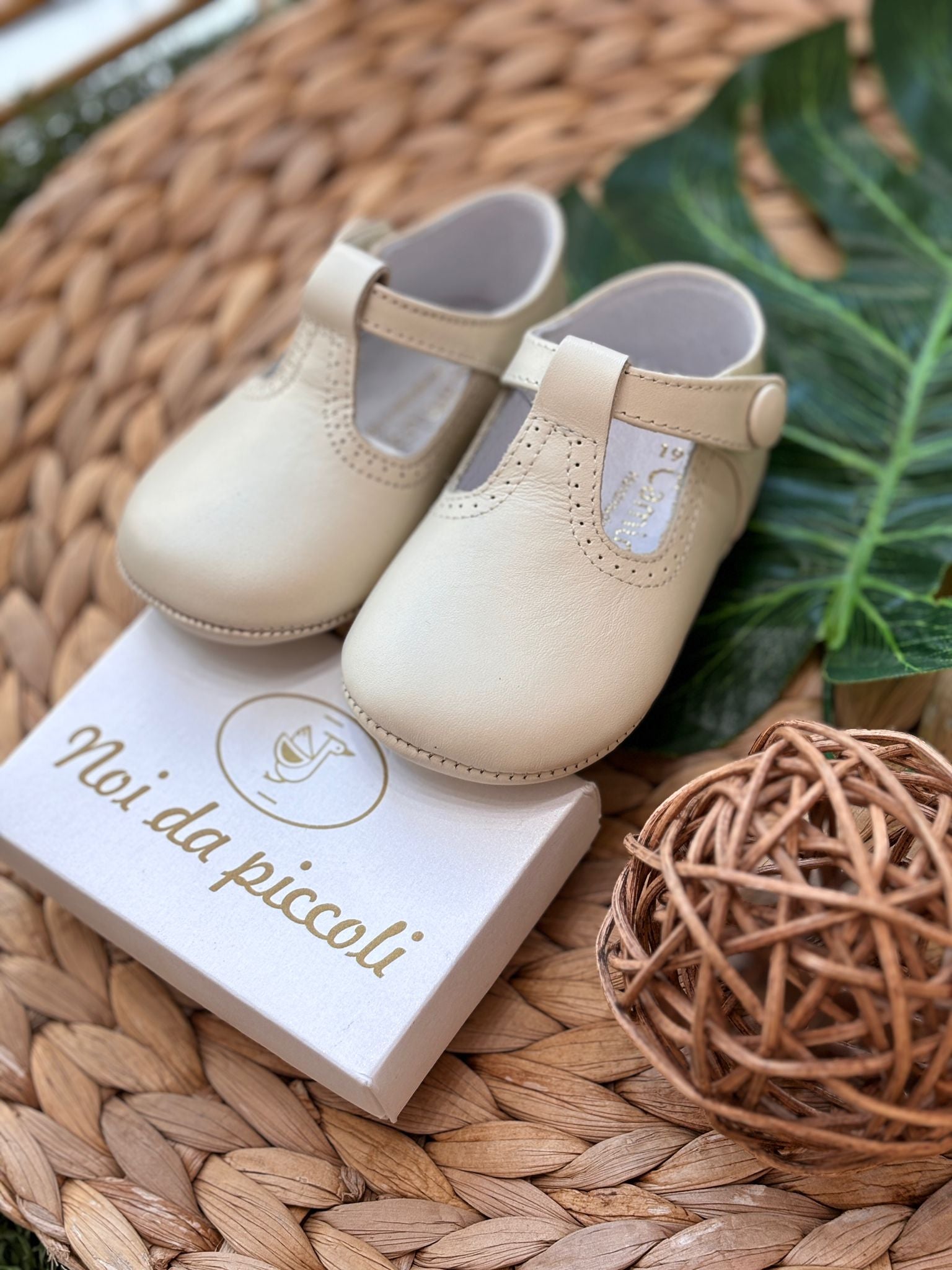 SCARPA CULLA CALF STONE AVORIO - Noi da piccoli