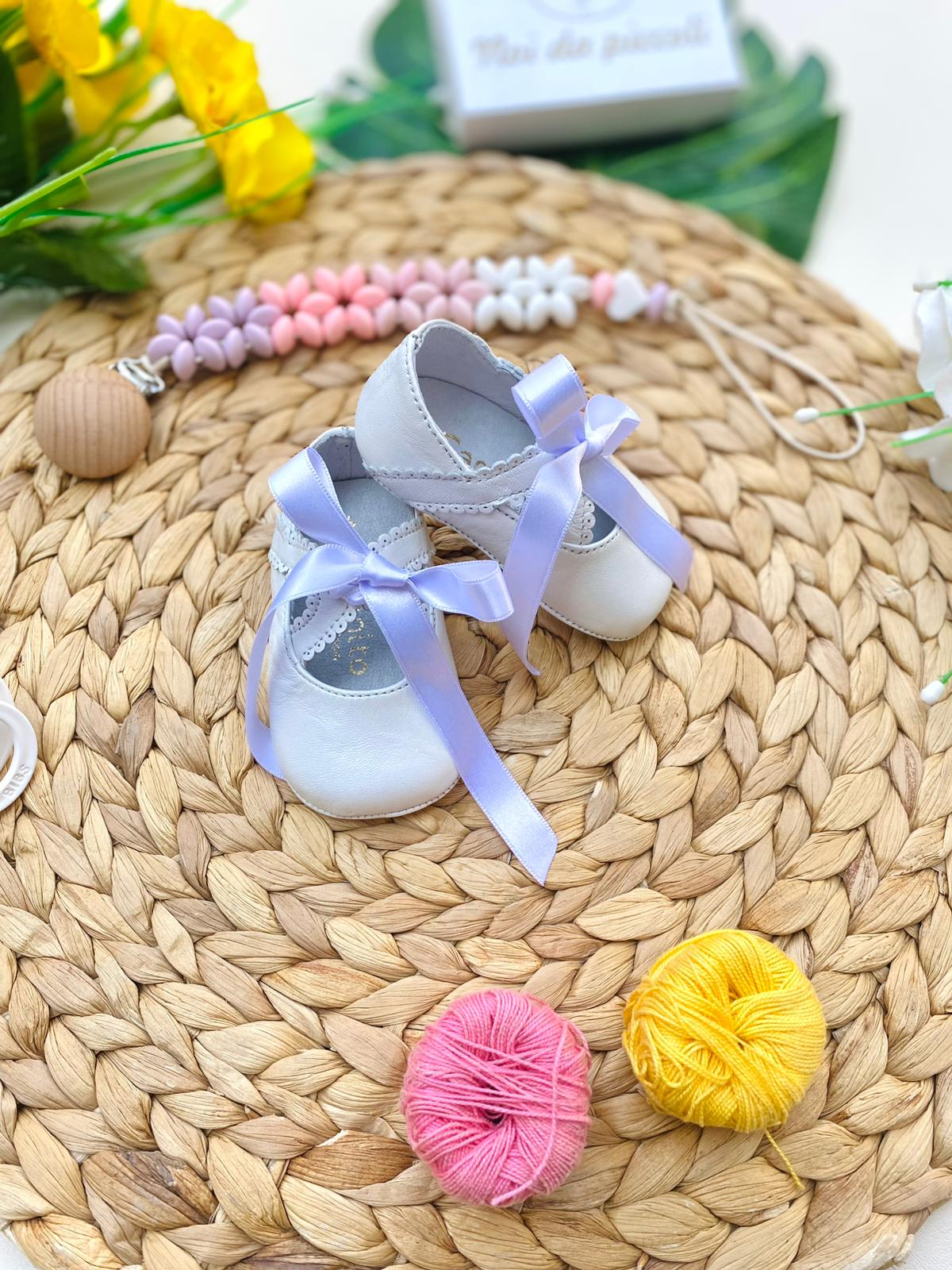 SCARPA CULLA NACARADO BLANCO PERLATO - Noi da piccoli