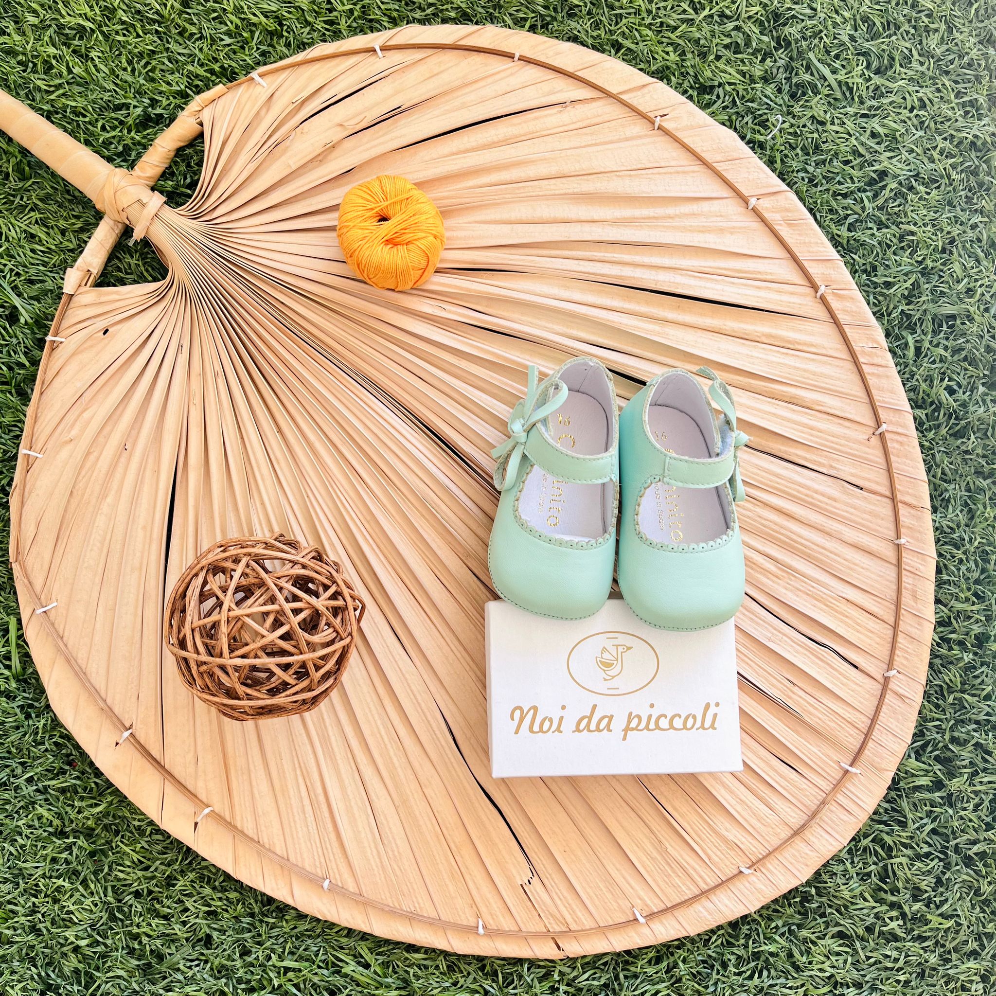 SCARPA FLORENCIA CALF MINT MENTA - Noi da piccoli