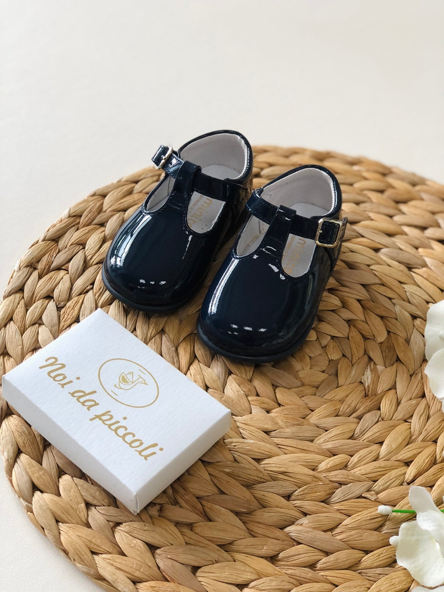 SCARPA PRIMI PASSI PIEL CHAROL NAVI - Noi da piccoli