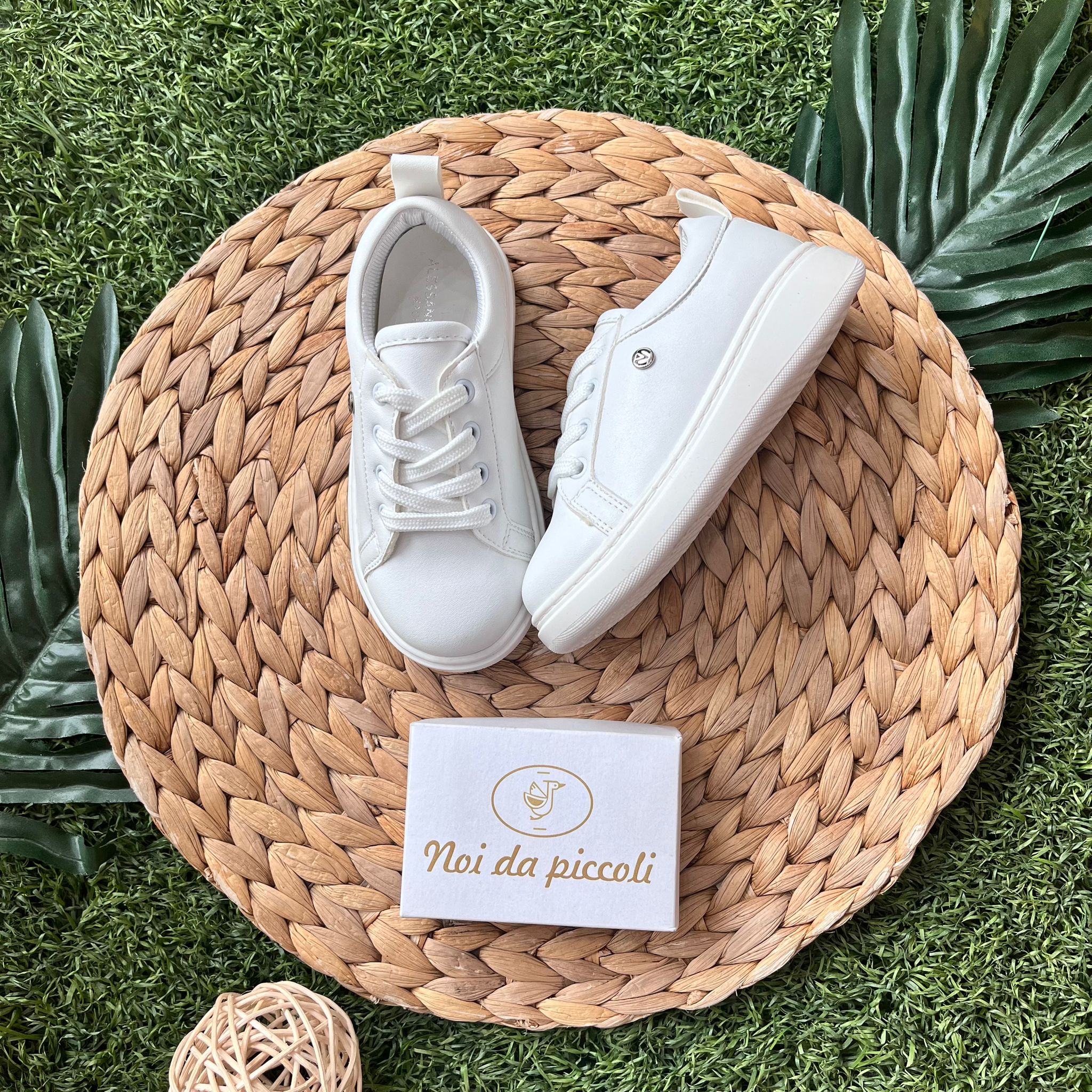 SCARPA SNEAKERS BIANCO - Noi da piccoli