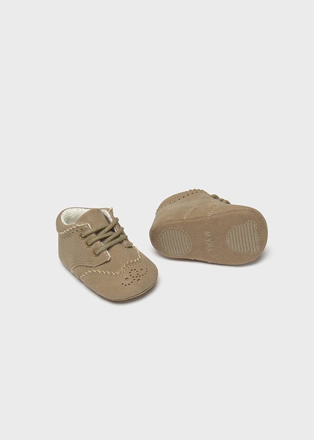 SCARPE EFFETTO PELLE BEIGE - Noi da piccoli