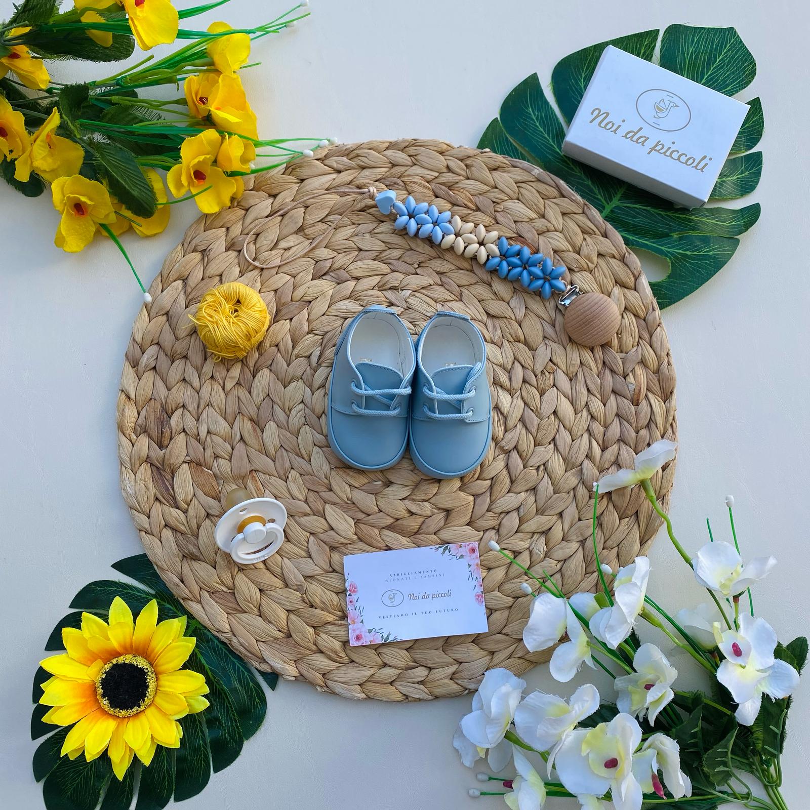 SCARPINE CIELO CON LACCI - Noi da piccoli