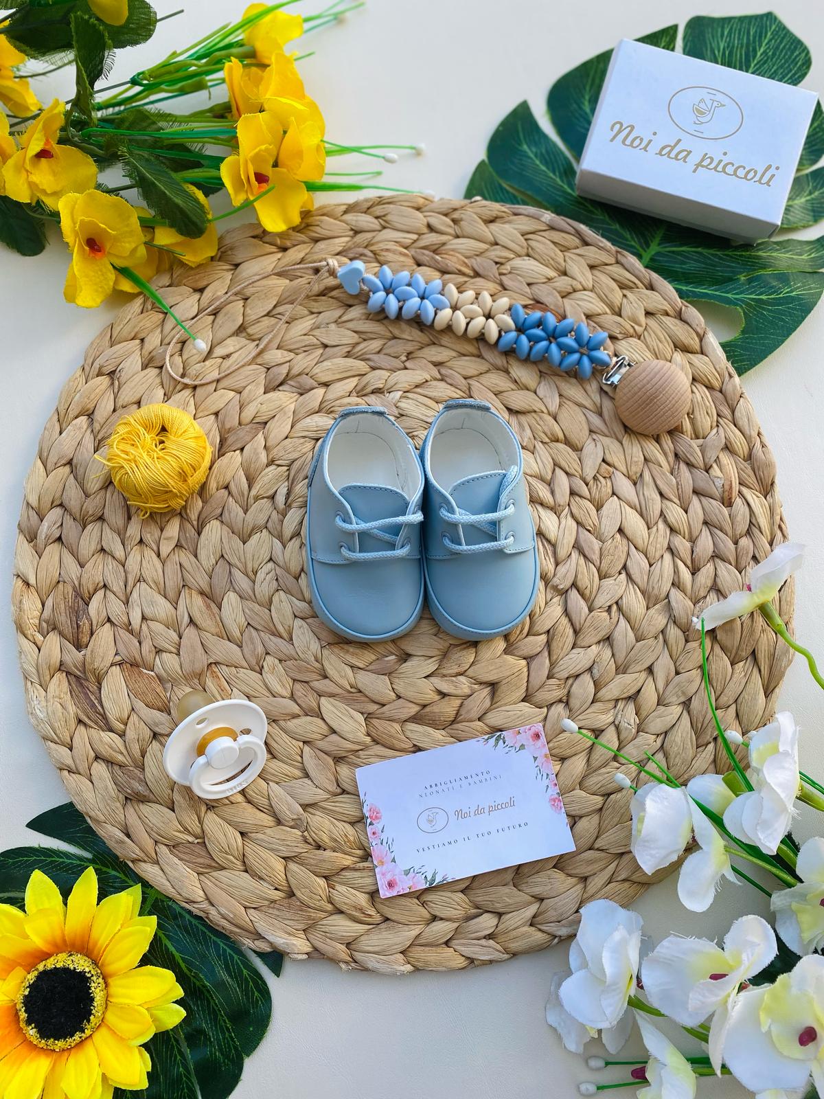 SCARPINE CIELO CON LACCI - Noi da piccoli