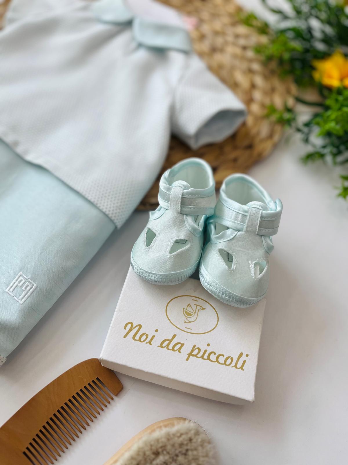 SCARPINE in colorazione verde acqua - Noi da piccoli