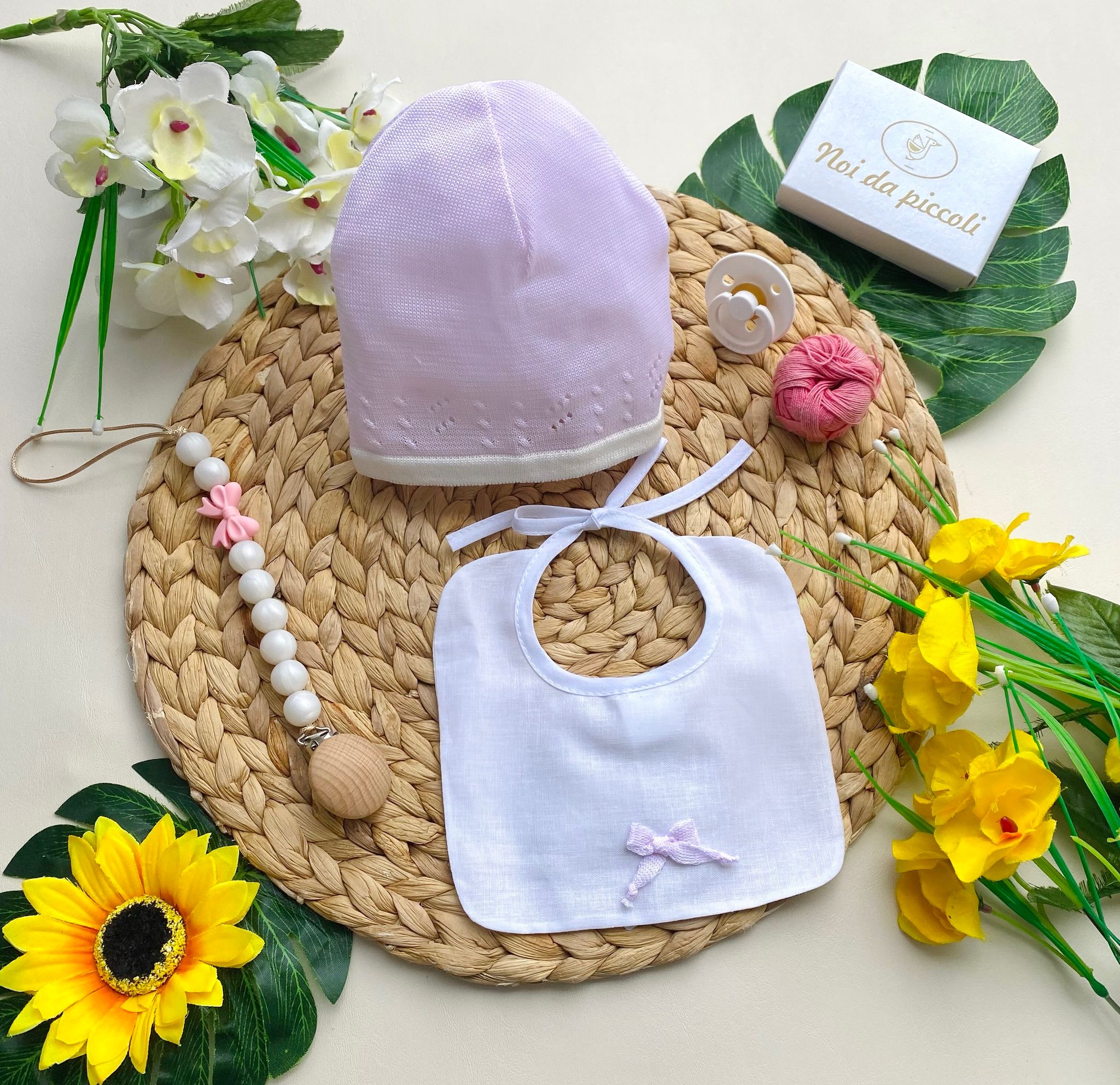 SET 2 PZ Cotone Rosa - Noi da piccoli