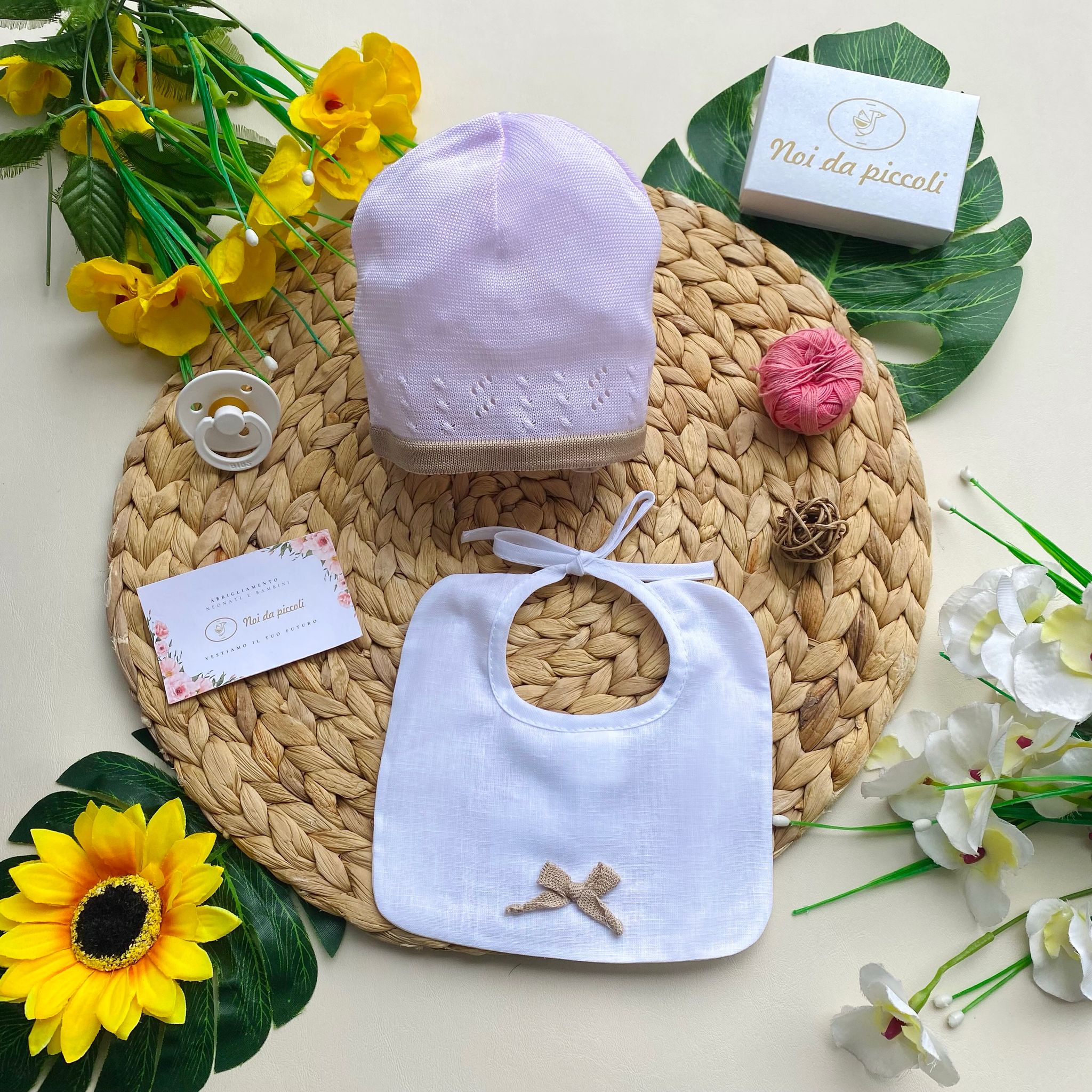 SET 2 PZ Cotone Rosa - Noi da piccoli