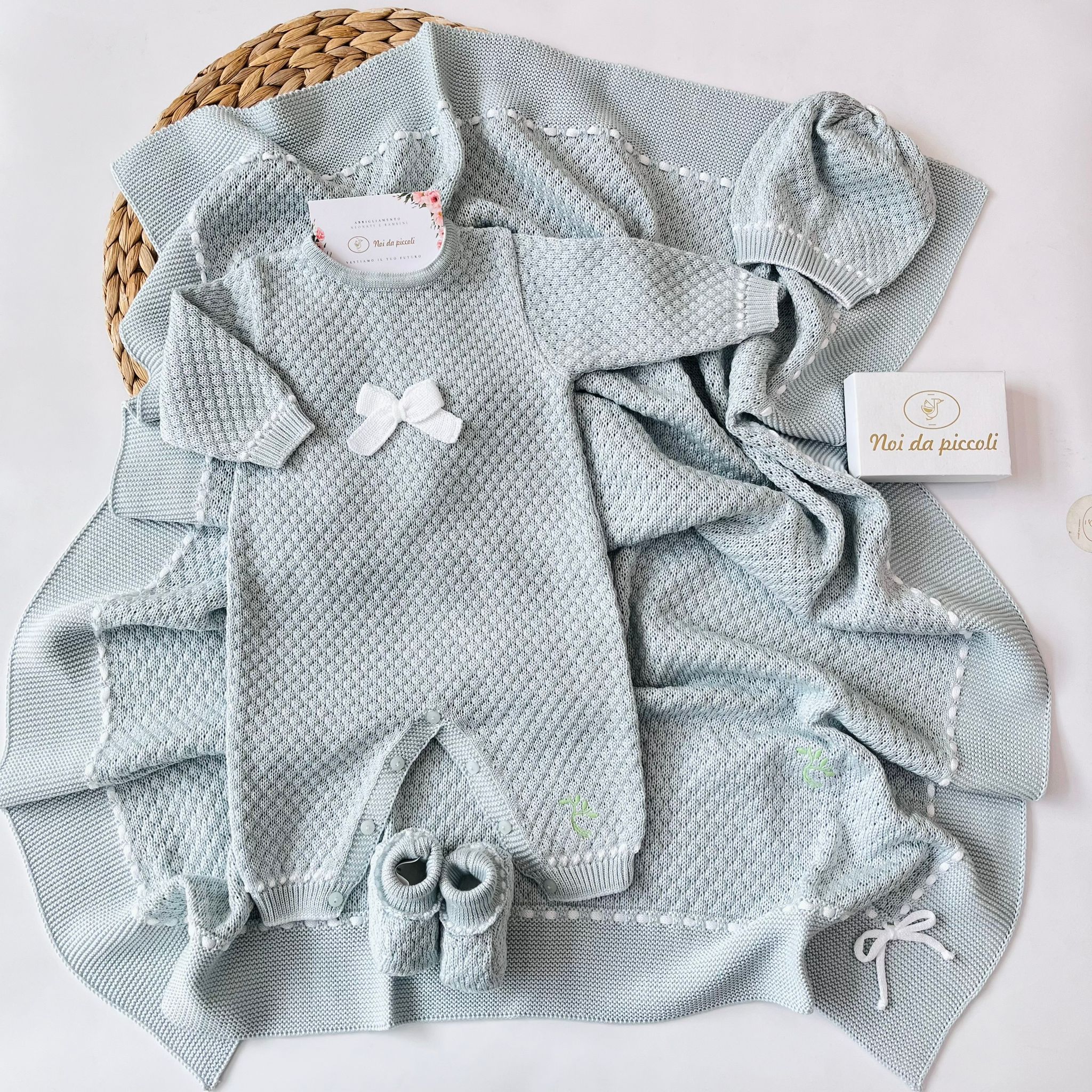 SET COORDINATO RADICI GERMOGLIO - Noi da piccoli