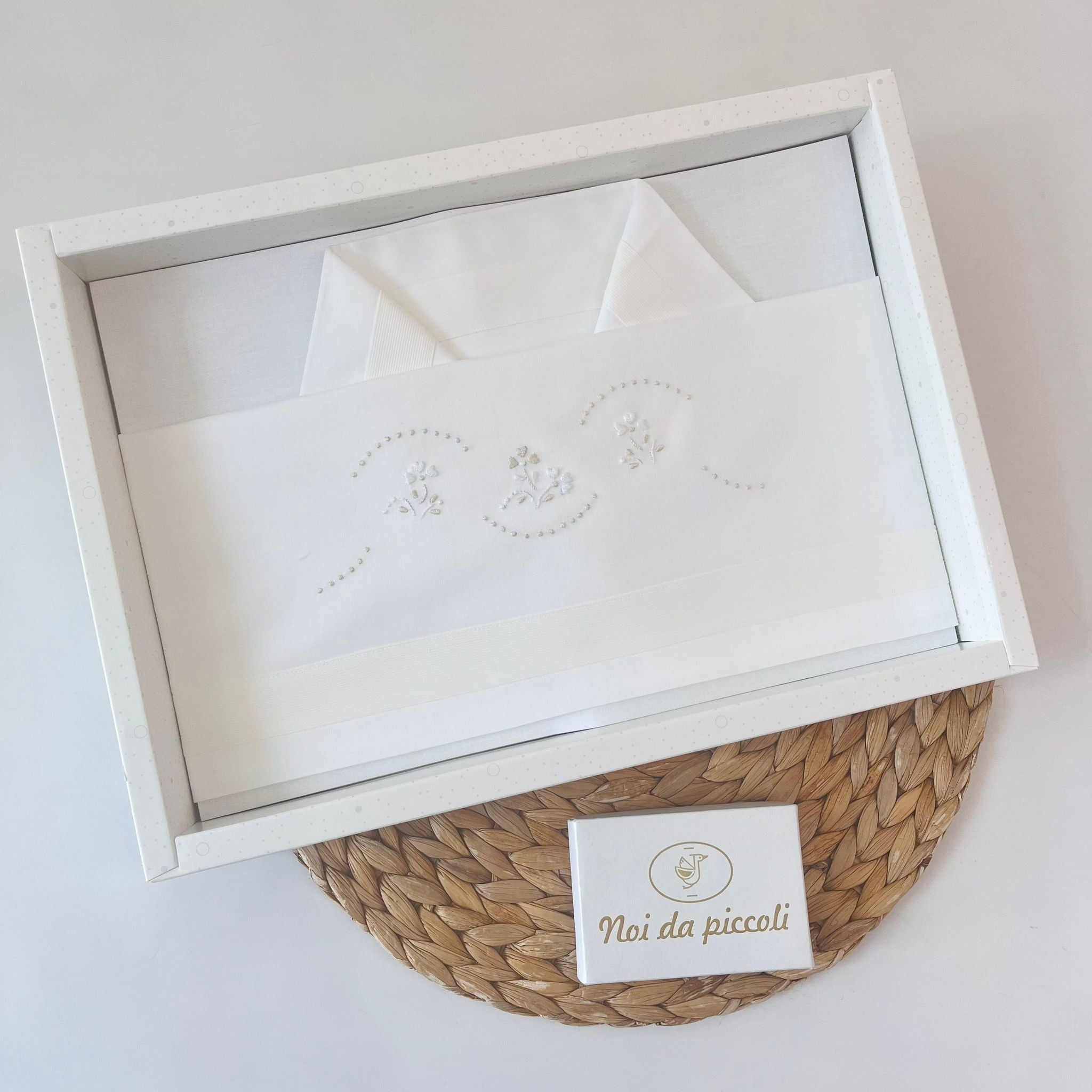 SET LENZUOLA 100 % COTONE FAIRY BEIGE - Noi da piccoli