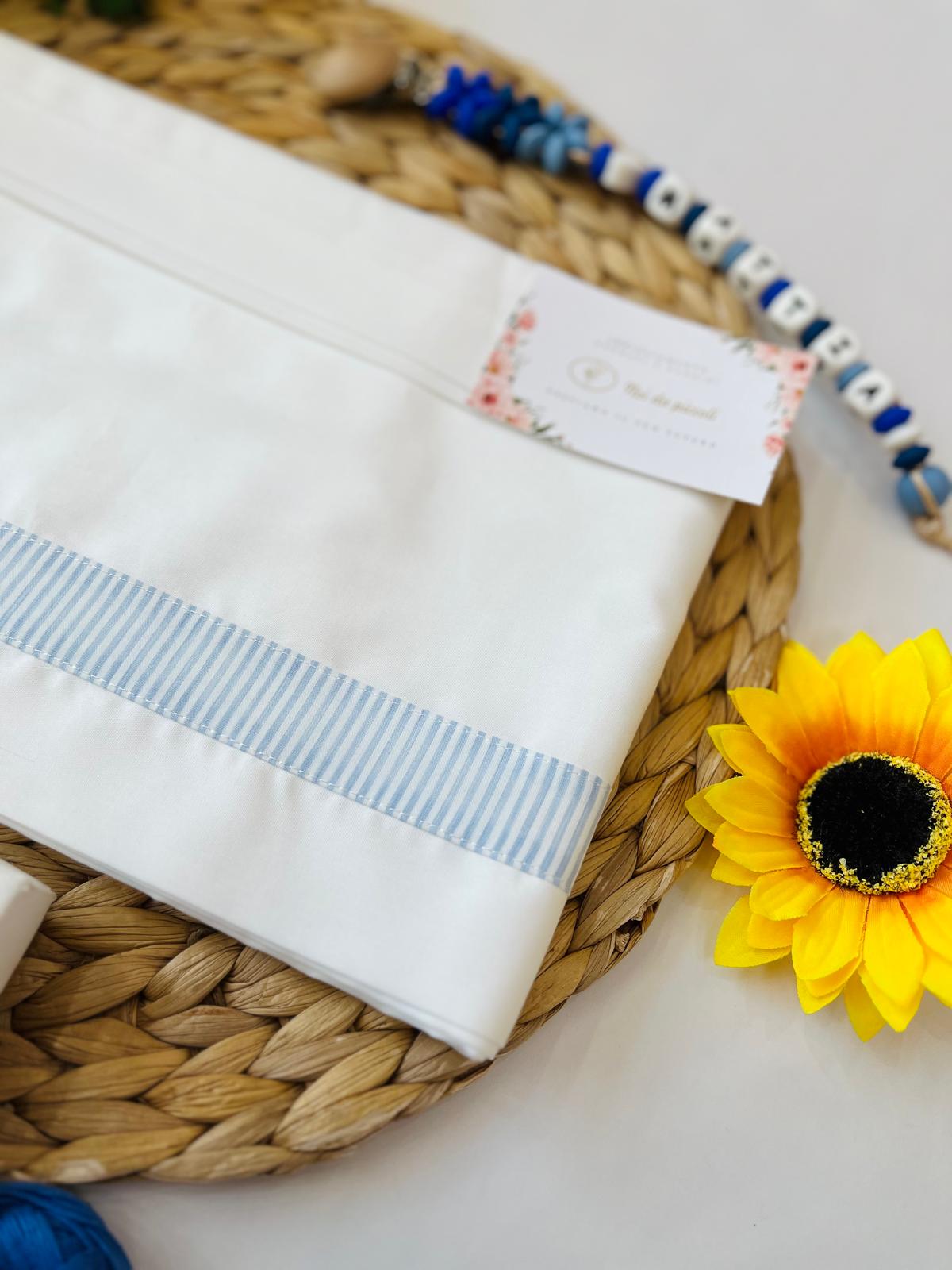 set lenzuola Cotone Bianco - Noi da piccoli