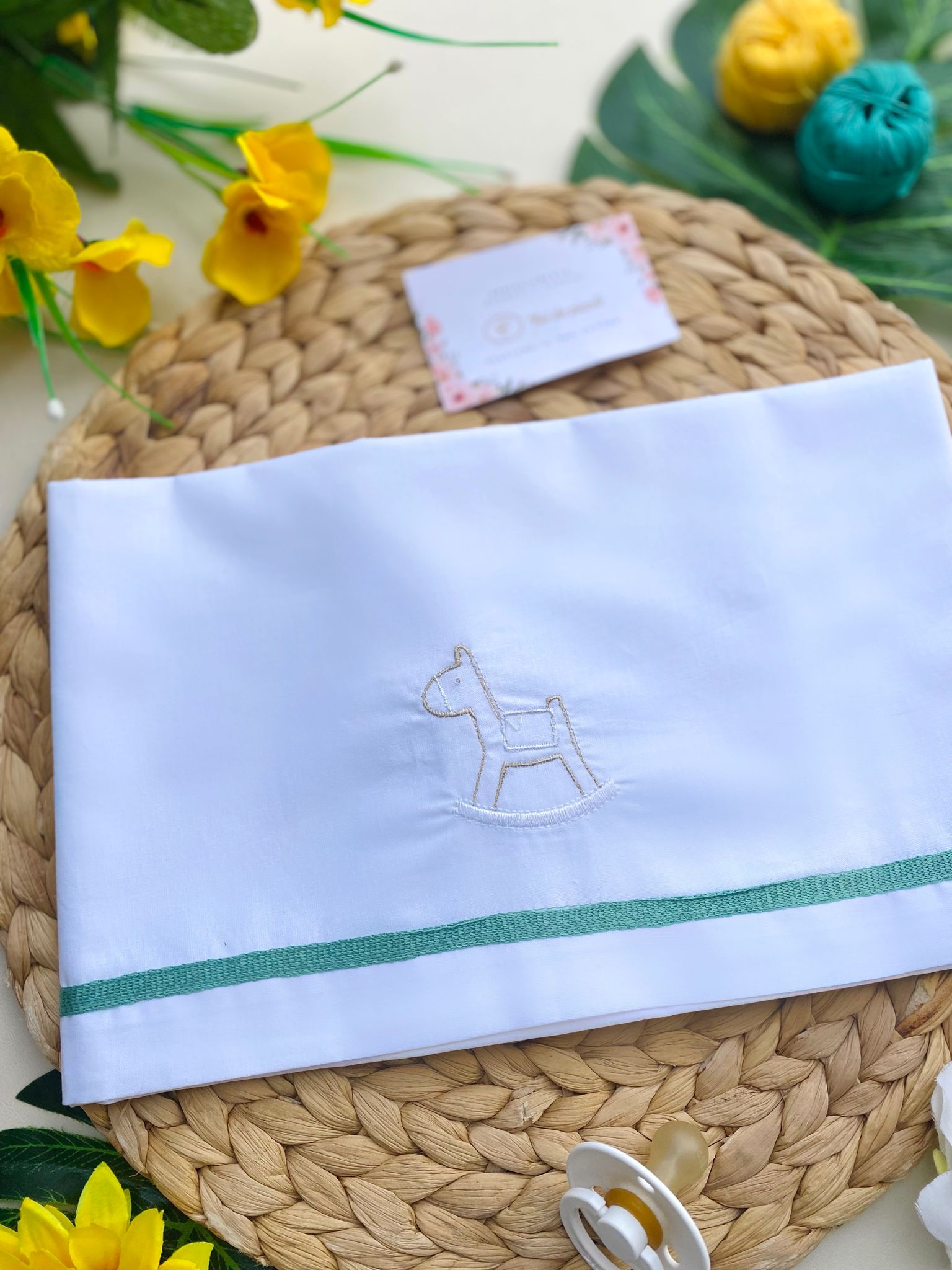 set lenzuolino Cotone Bianco - Noi da piccoli