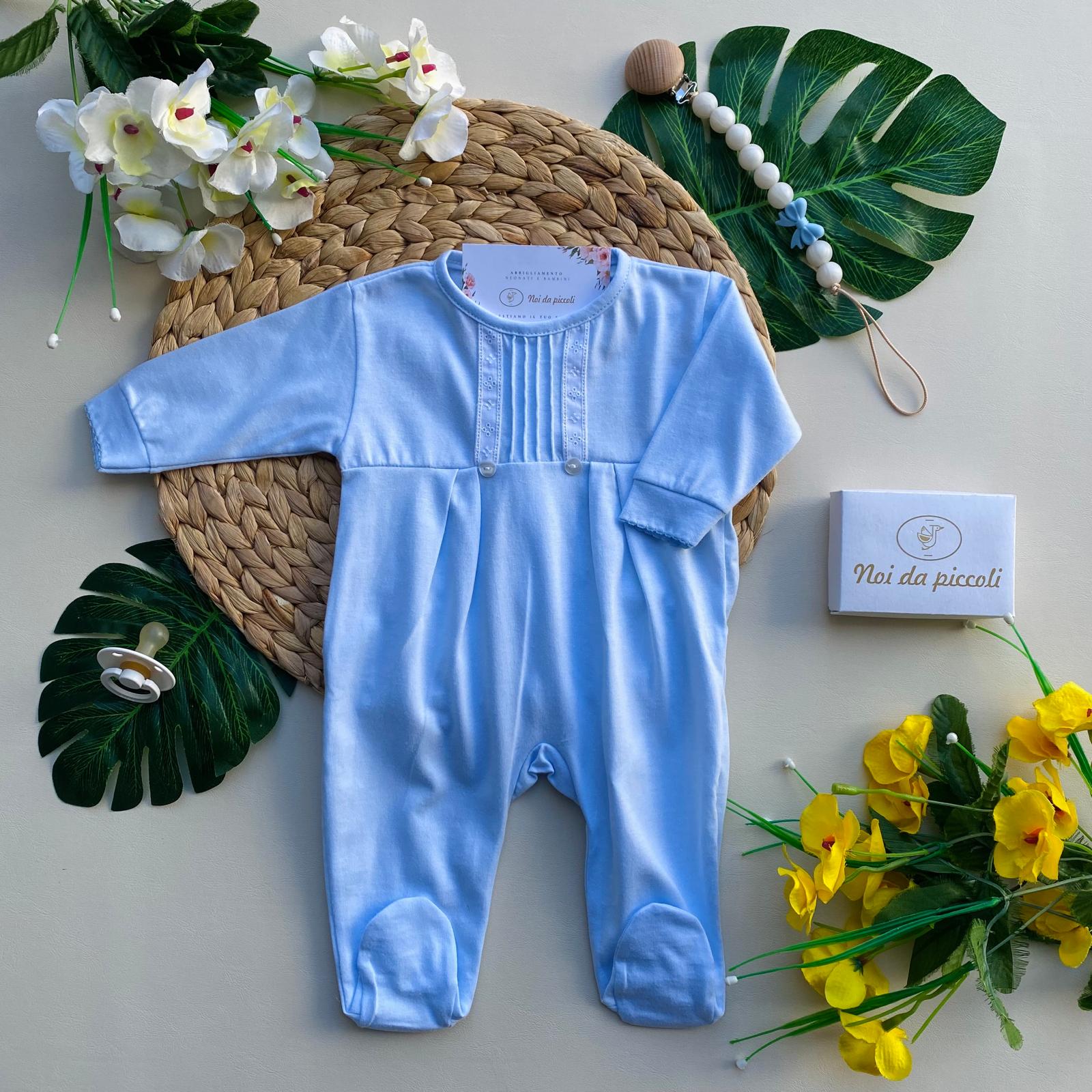 TUTINA 100 % COTONE Bianco - Noi da piccoli