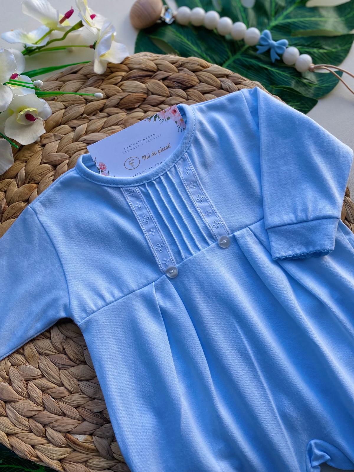 TUTINA 100 % COTONE Bianco - Noi da piccoli