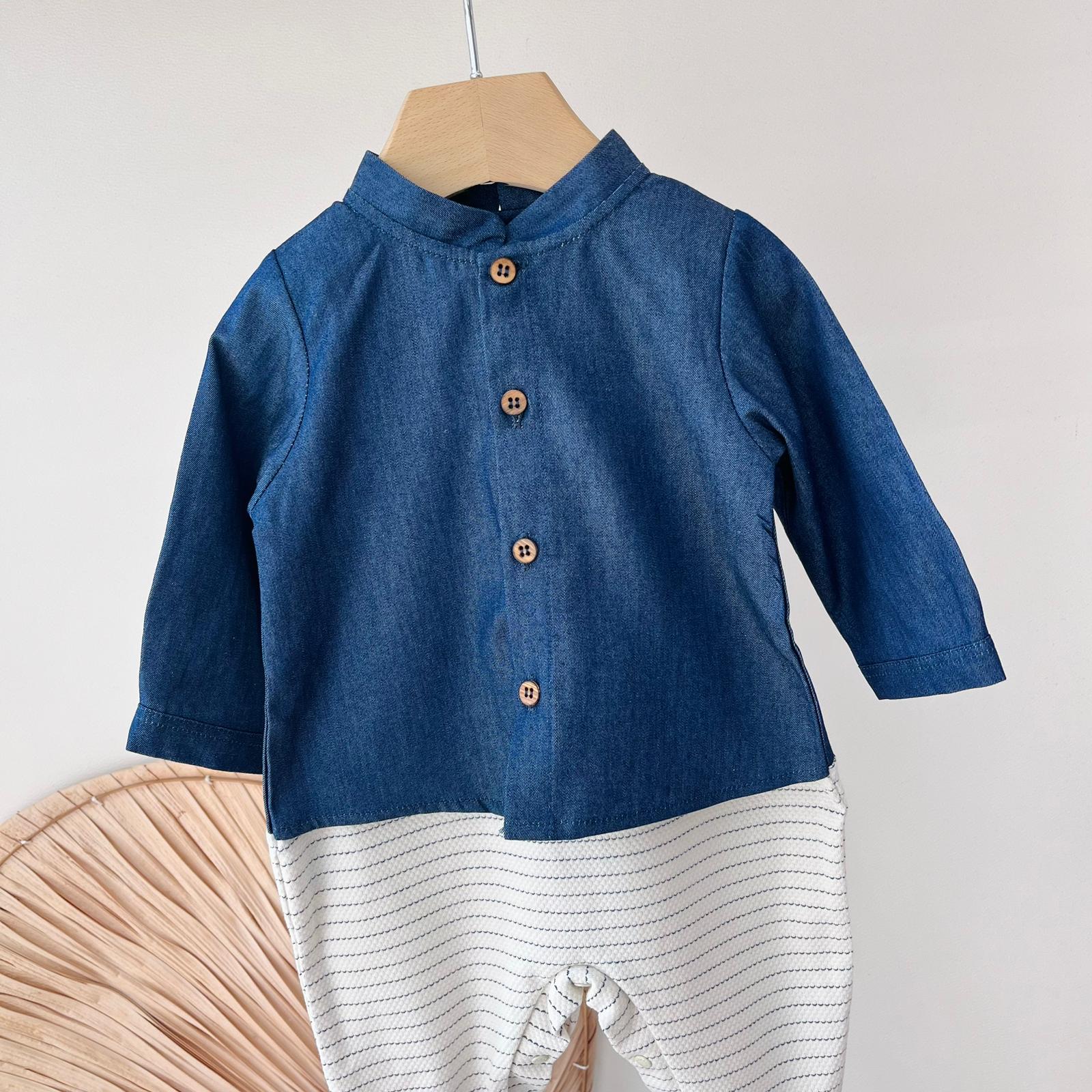 TUTINA 100 % COTONE BLU BABY BOY - Noi da piccoli