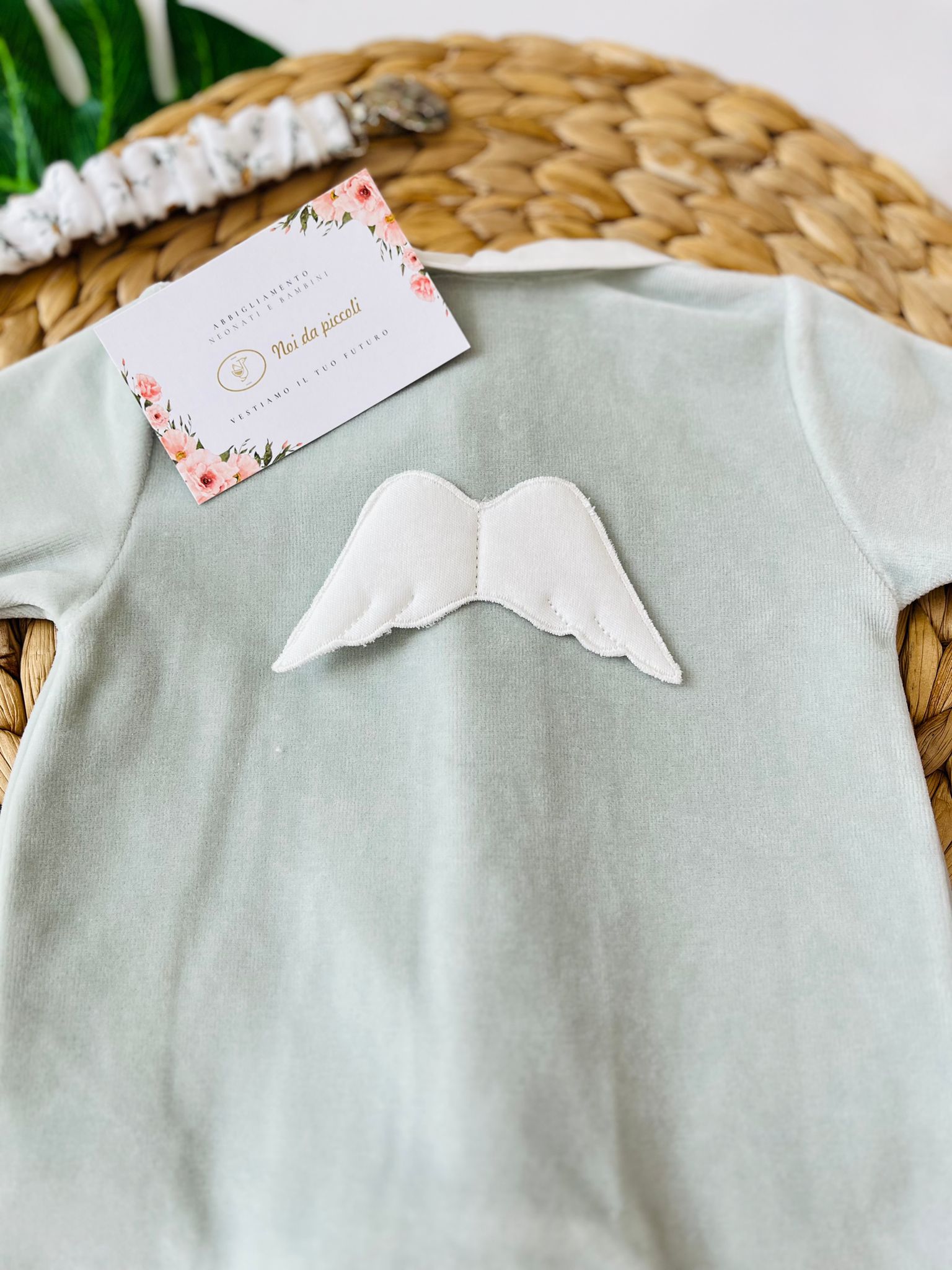 TUTINA ANTIPANICO ANGELS CINIGLIA MINT - Noi da piccoli