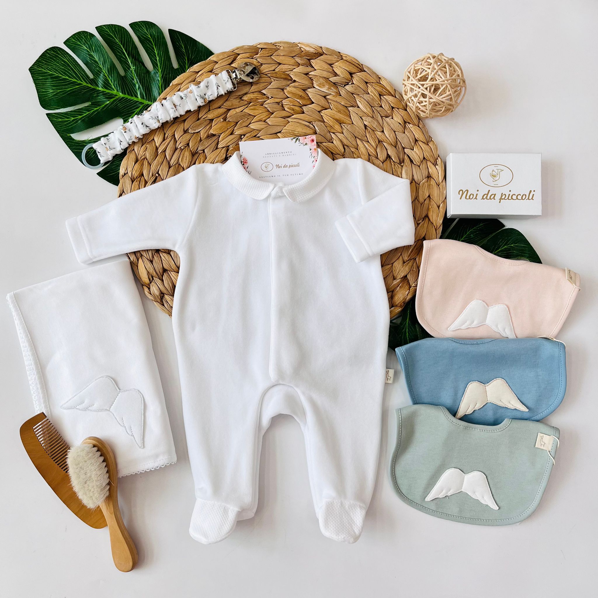 TUTINA ANTIPANICO ANGELS CINIGLIA white - Noi da piccoli