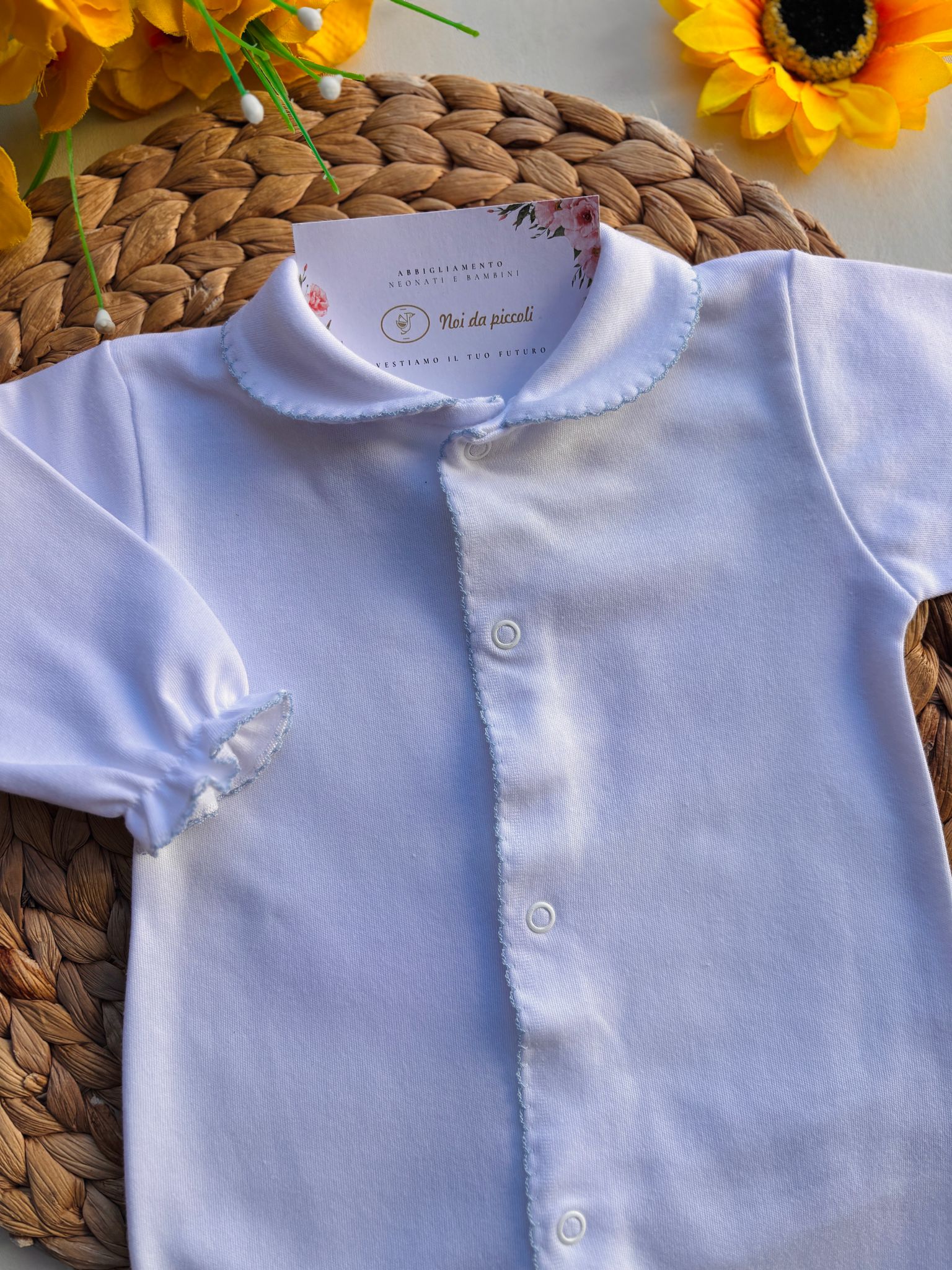 TUTINA ANTIPANICO BASIC COTONE CALDO CIELO - Noi da piccoli