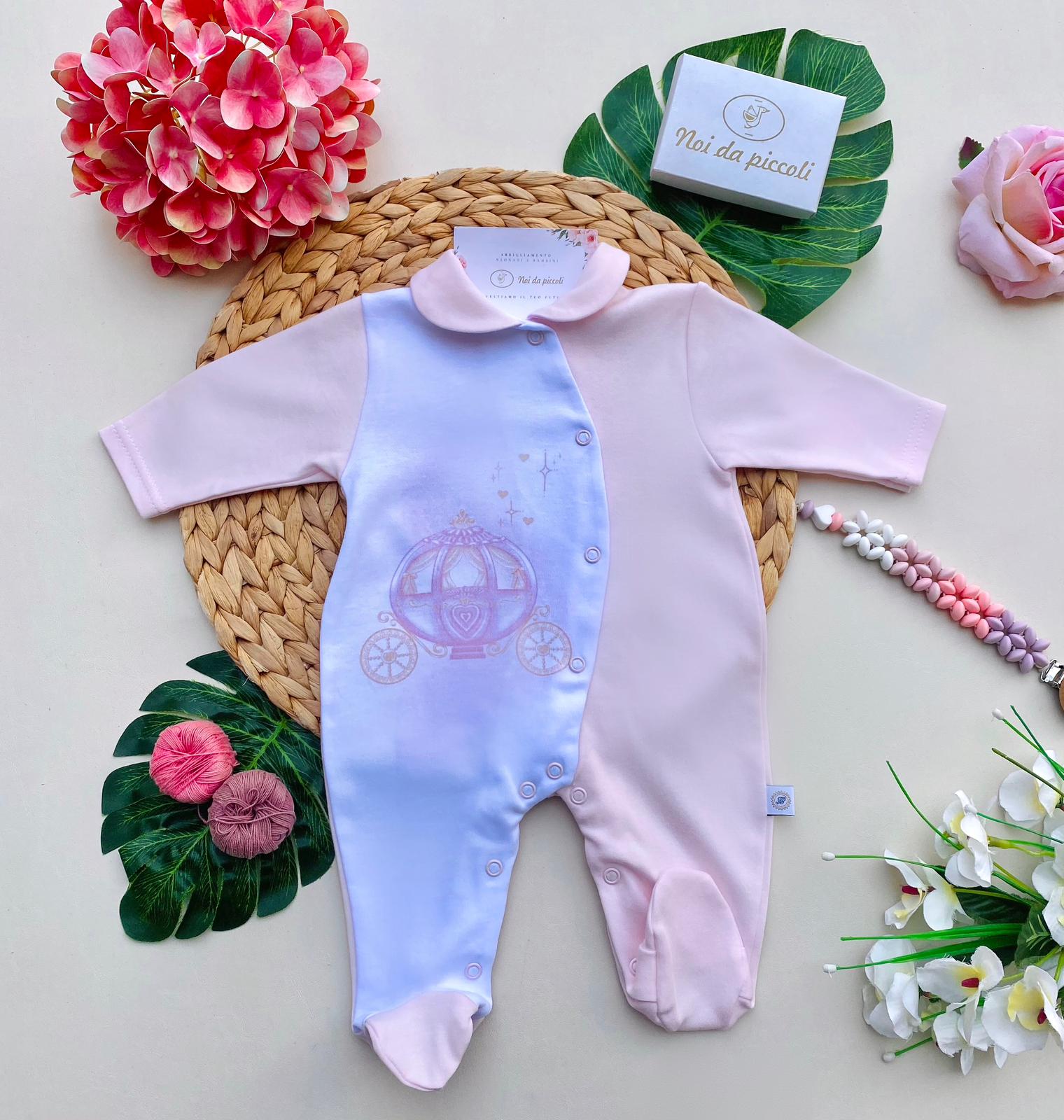 TUTINA ANTIPANICO CALDO COTONE CON DISEGNINI - Noi da piccoli