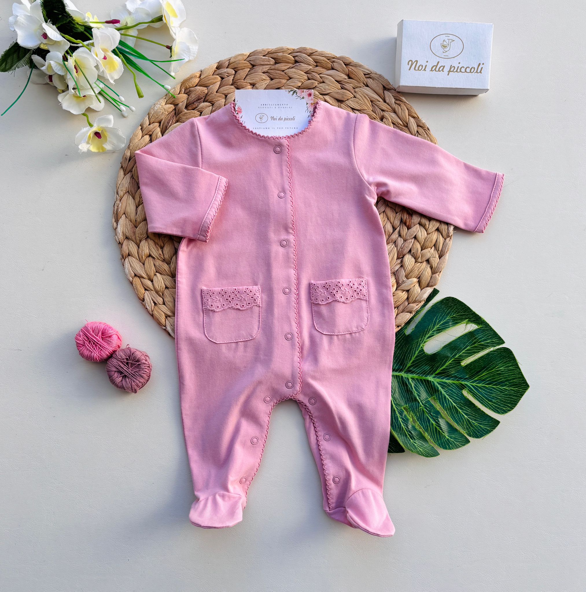 TUTINA ANTIPANICO COTONE ROSA - Noi da piccoli