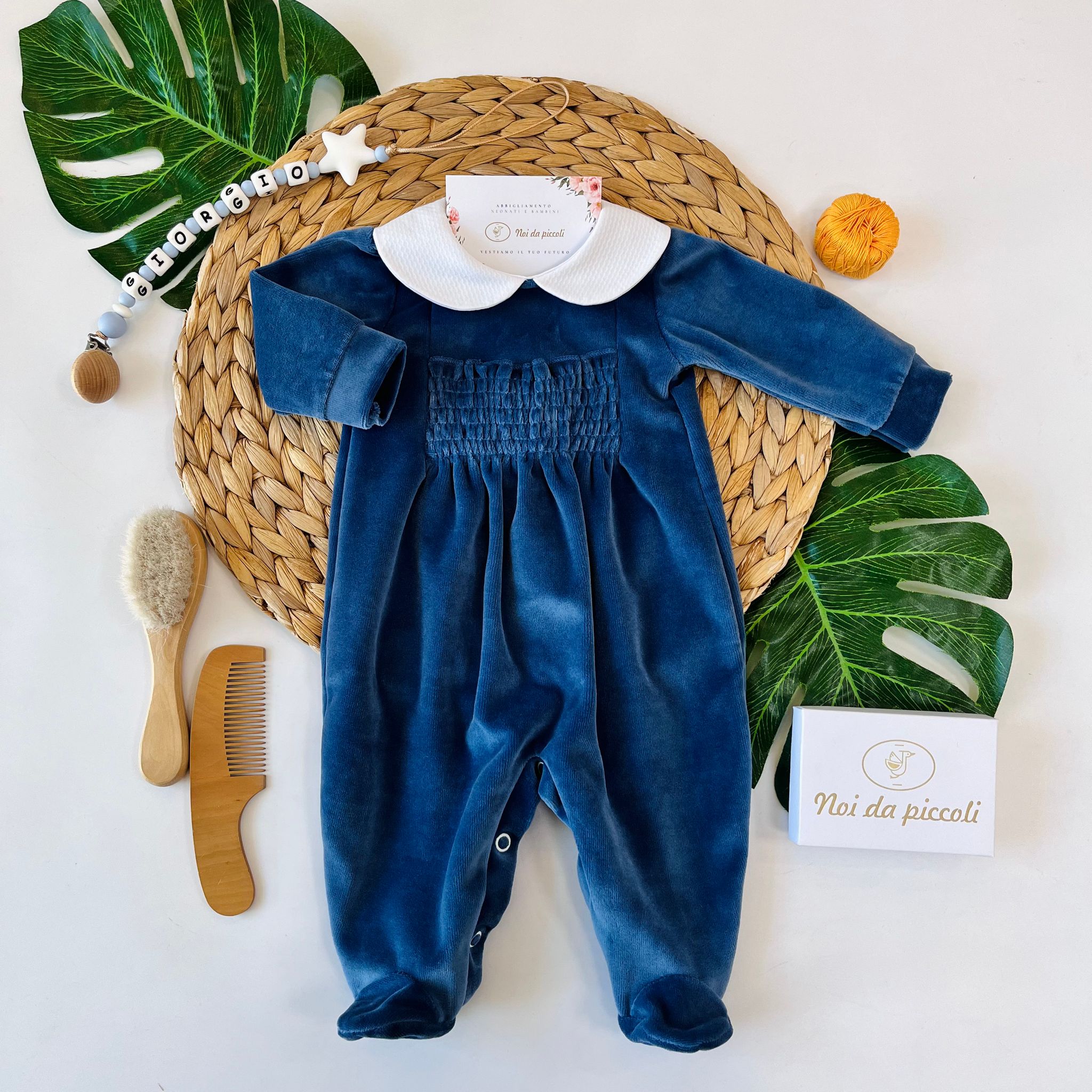 TUTINA ARRICCIATURA CINIGLIA JEANS - Noi da piccoli