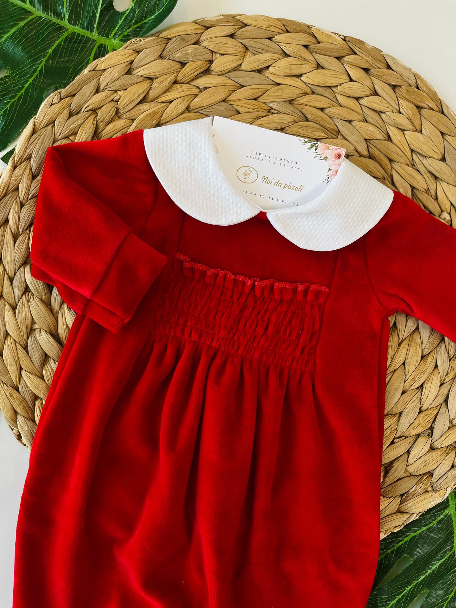 TUTINA ARRICCIATURA CINIGLIA Rosso - Noi da piccoli