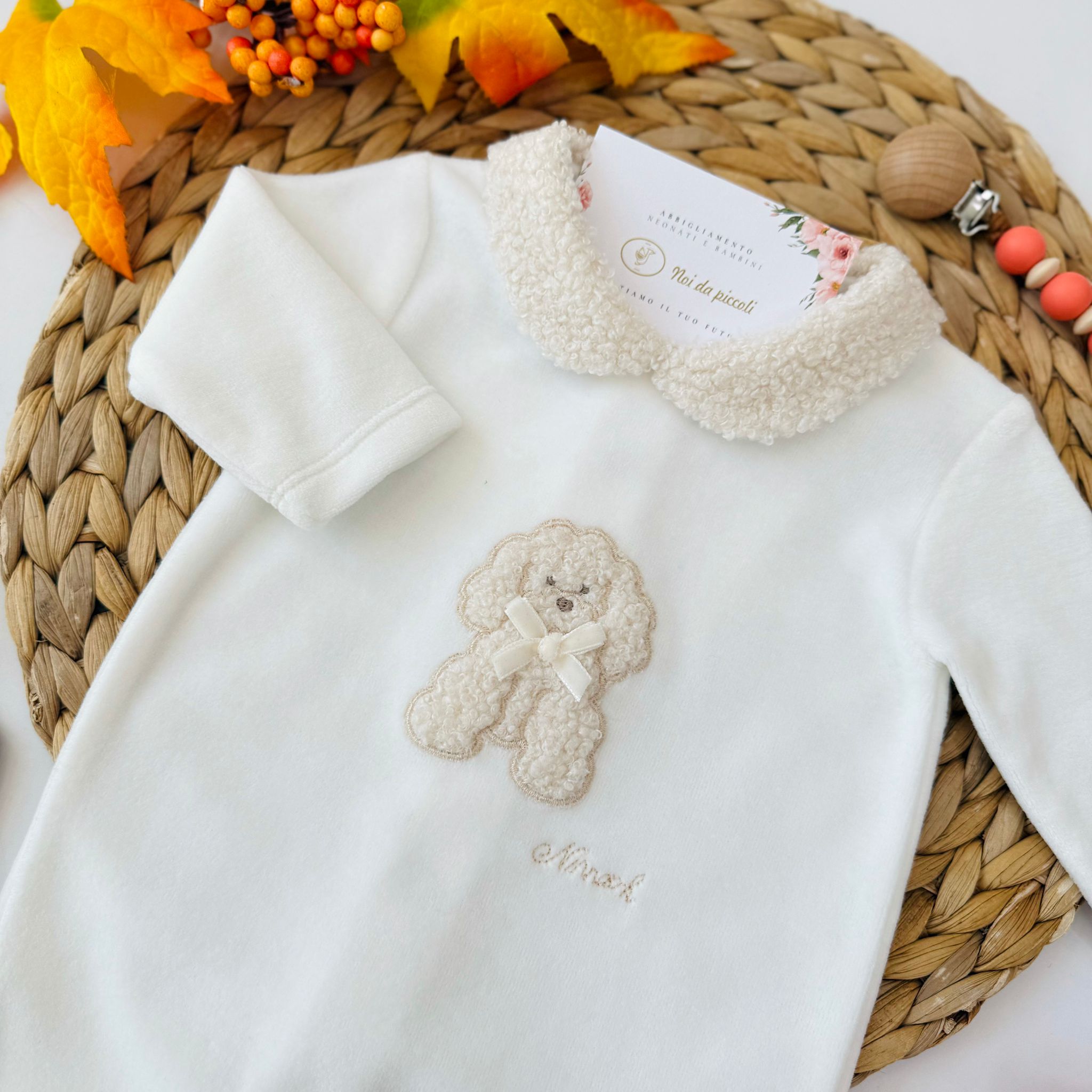 TUTINA BARBONCINO CINIGLIA PANNA BEIGE - Noi da piccoli