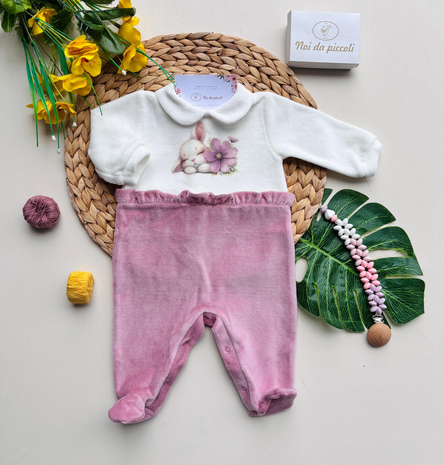 TUTINA BUNNY DREAM CINIGLIA MALVA E PANNA - Noi da piccoli