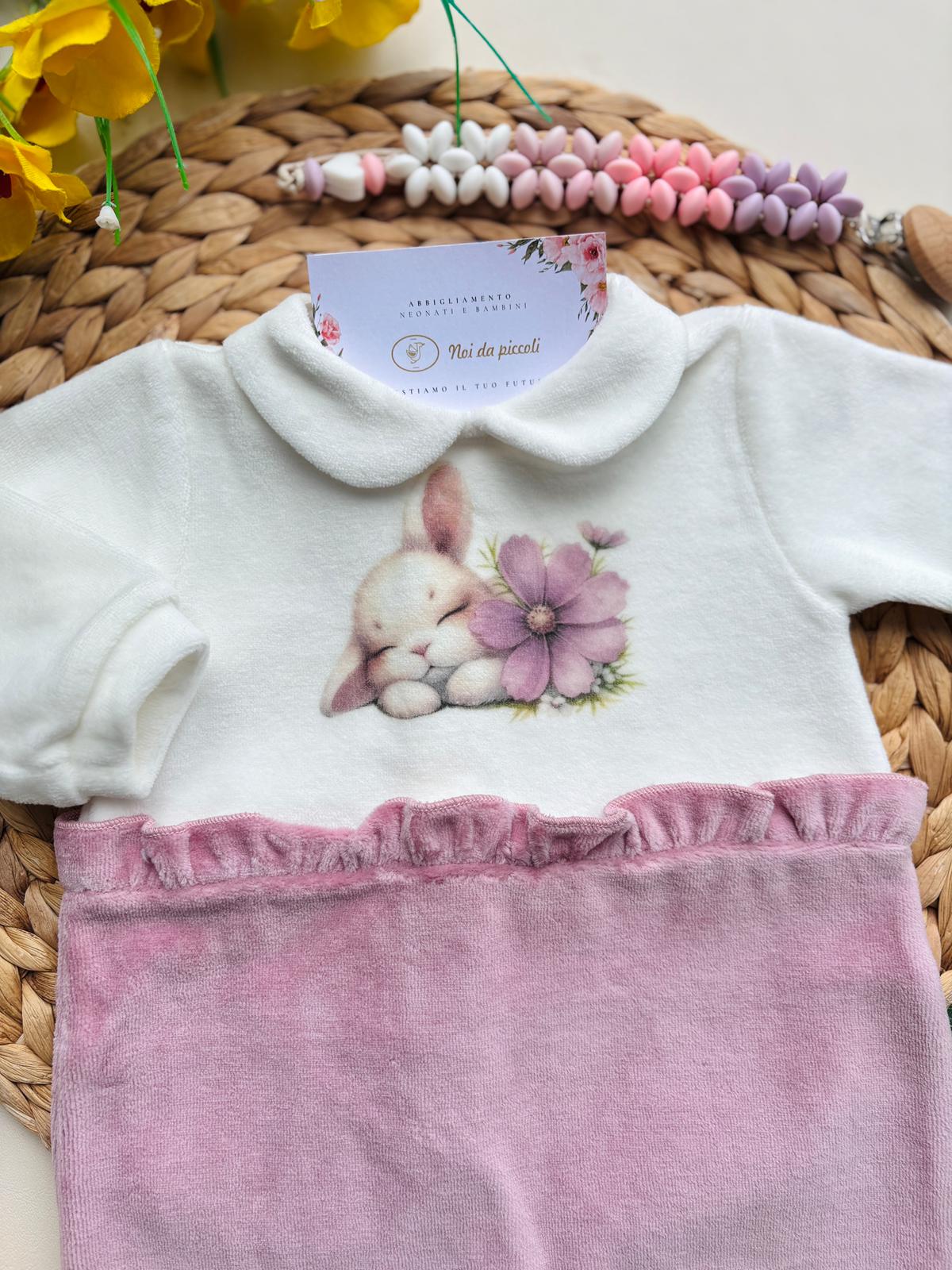 TUTINA BUNNY DREAM CINIGLIA MALVA E PANNA - Noi da piccoli