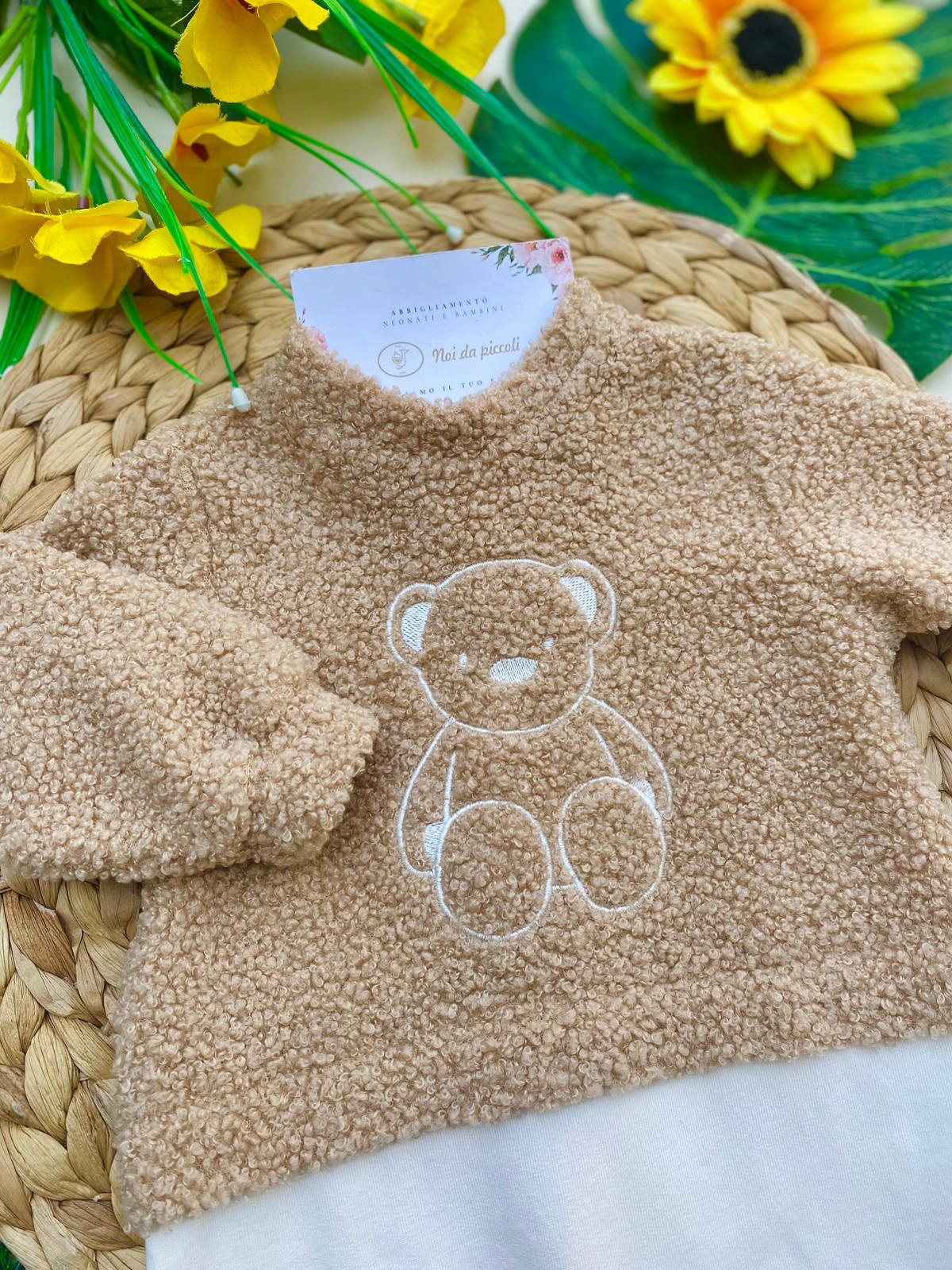 TUTINA caldo cotone BEIGE - Noi da piccoli