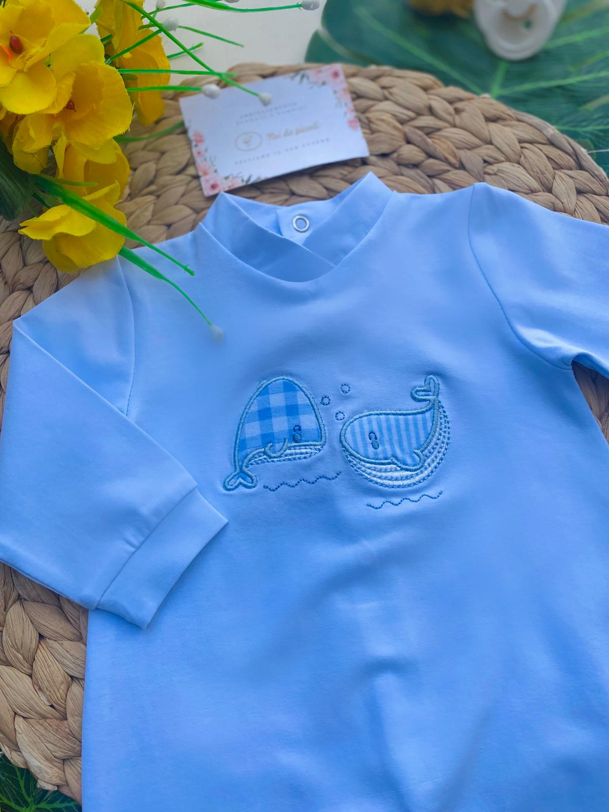 TUTINA CIELO CON DELFINI - Noi da piccoli