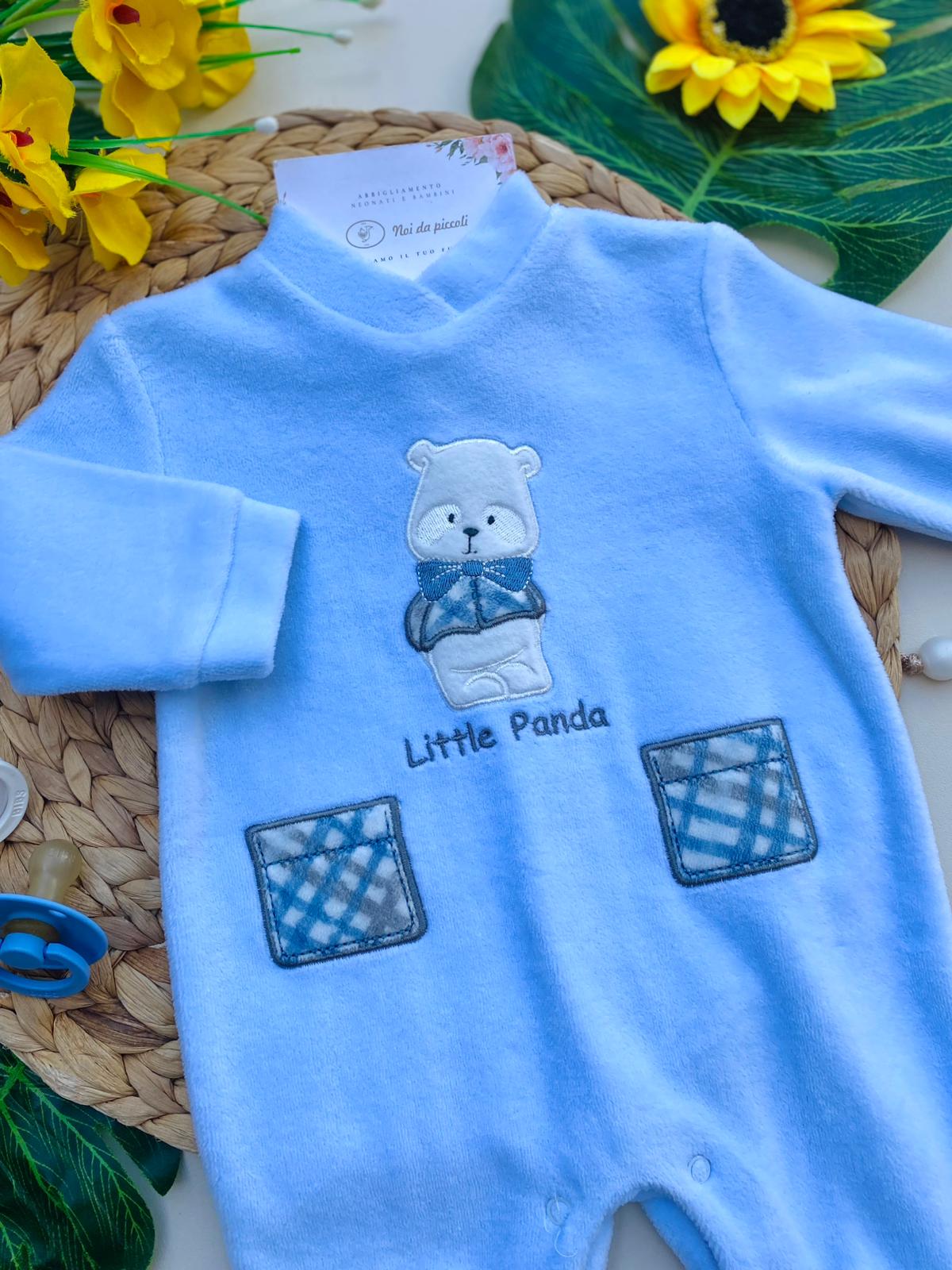 TUTINA CINIGLIA CIELO CON PANDA - Noi da piccoli
