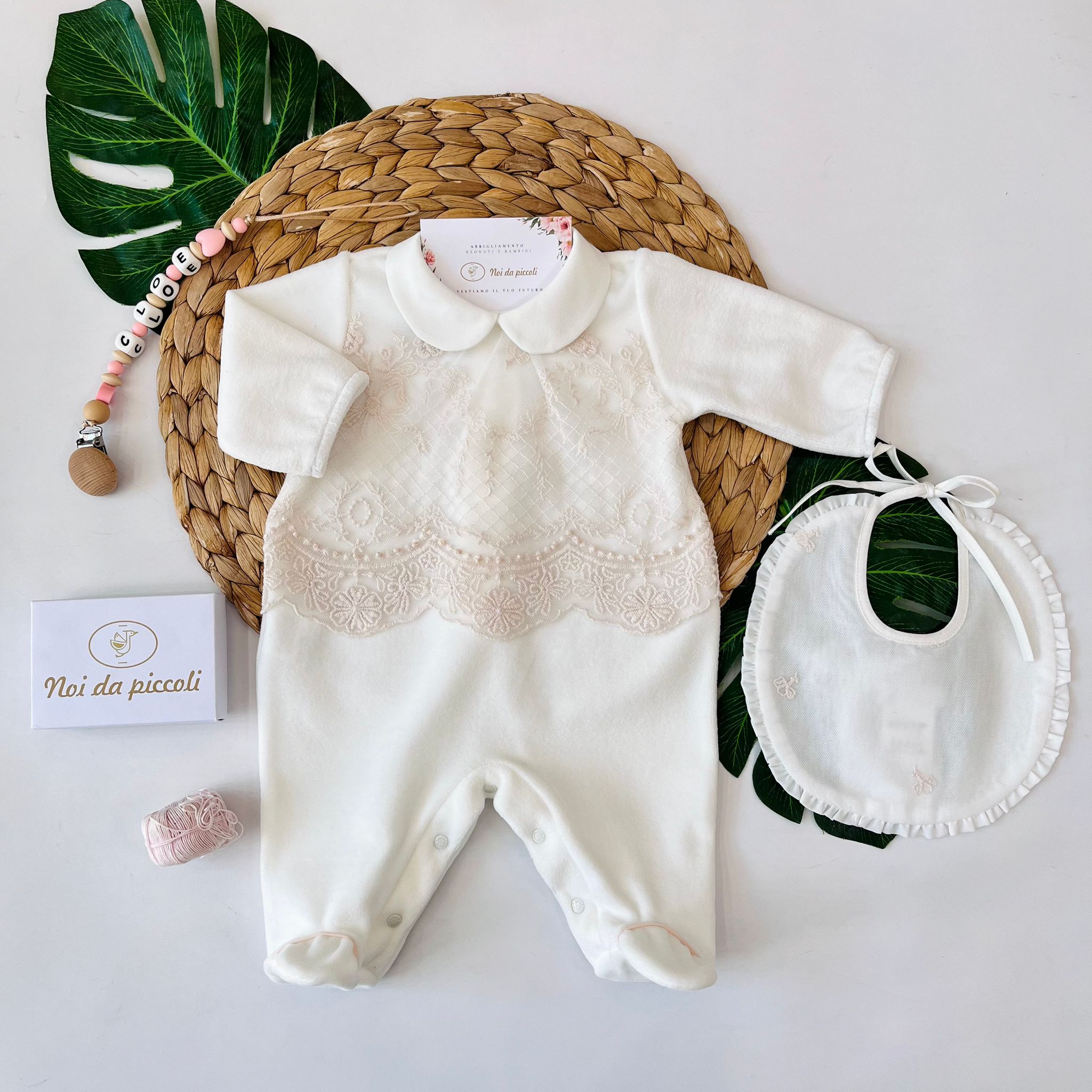 TUTINA CINIGLIA PANNA E ROSA - Noi da piccoli