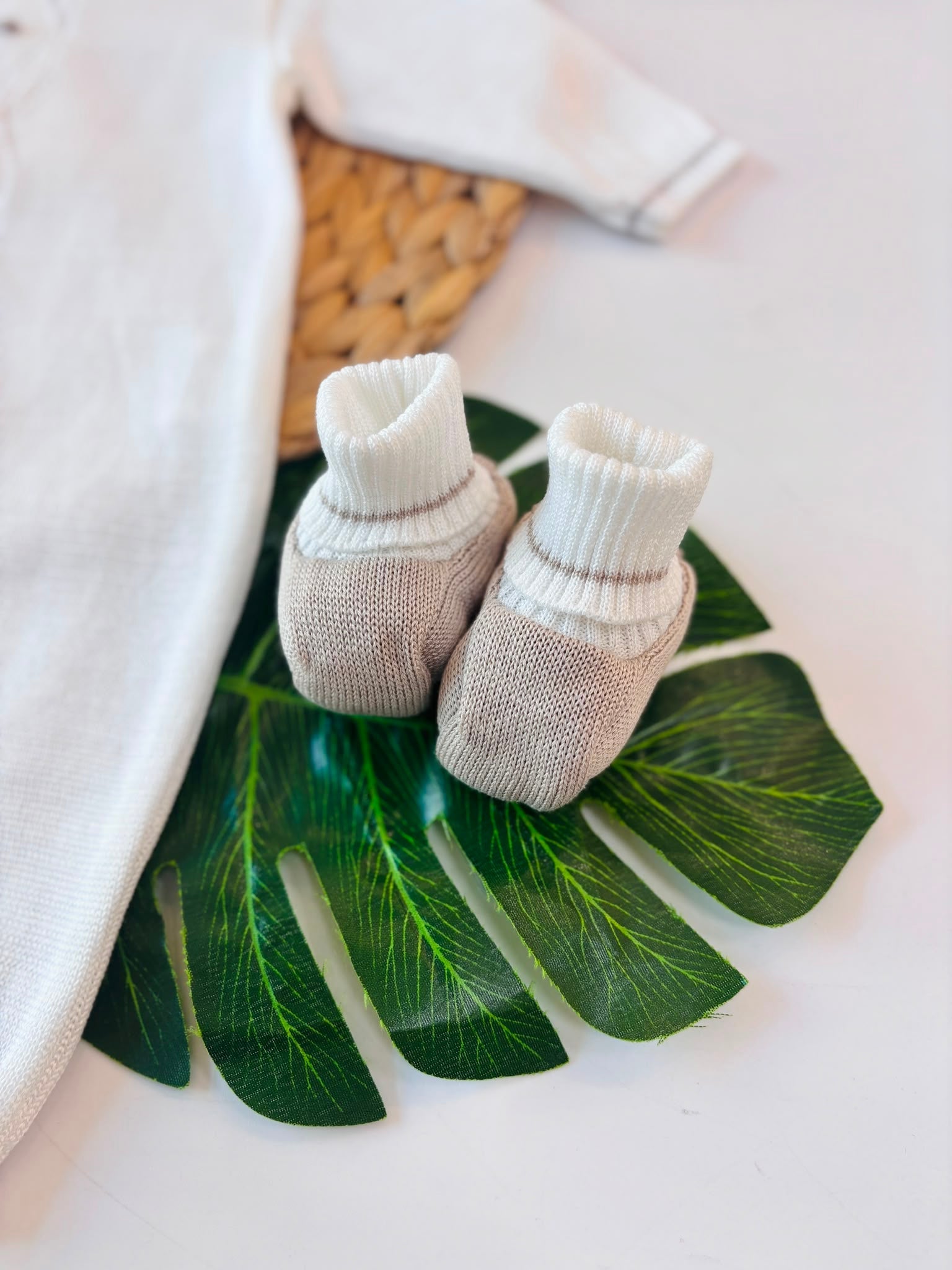 TUTINA CON PARURE BIANCO - Noi da piccoli