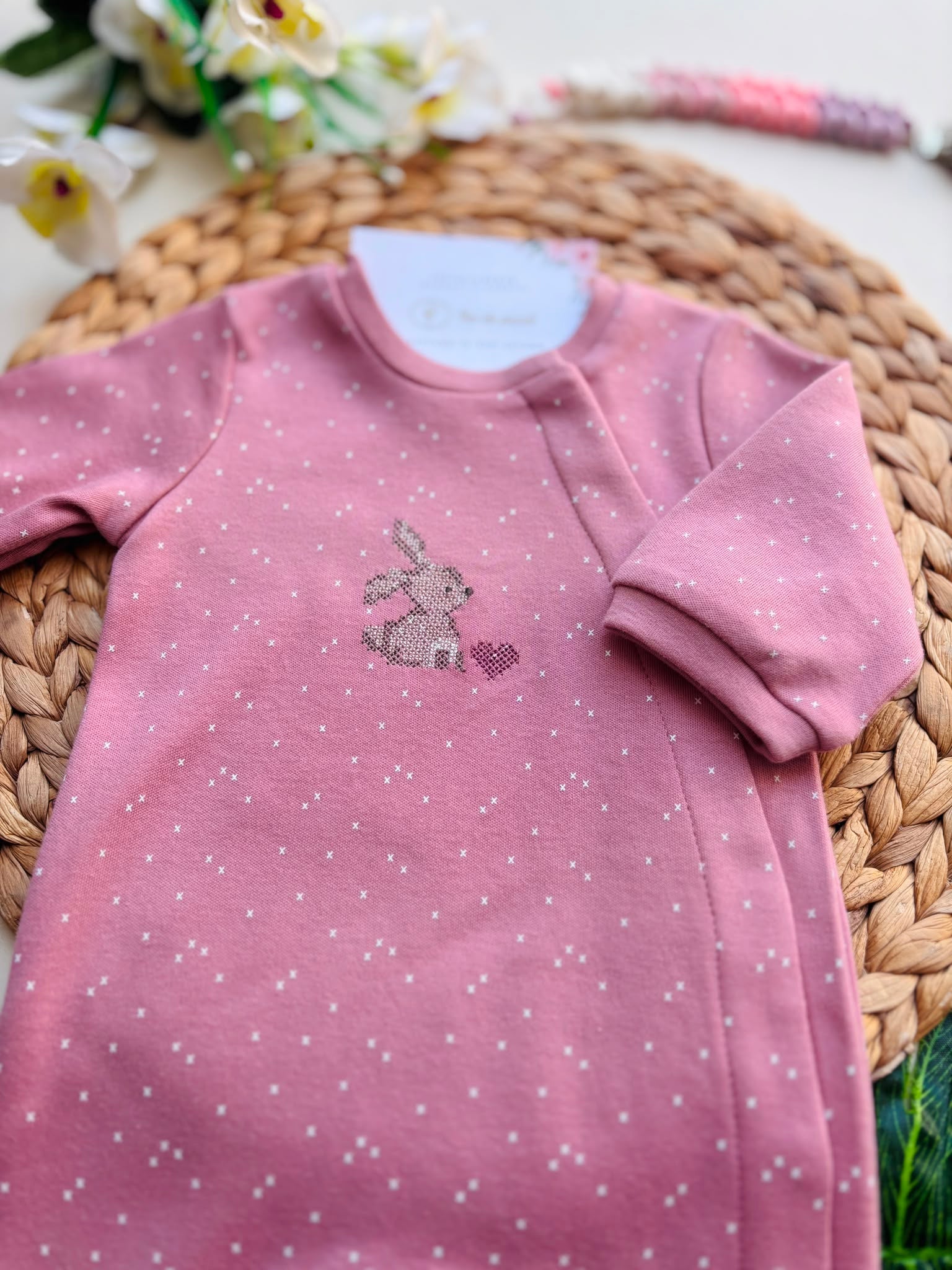 TUTINA IN CALDO COTONE ANTIPANICO ROSA SCURO - Noi da piccoli