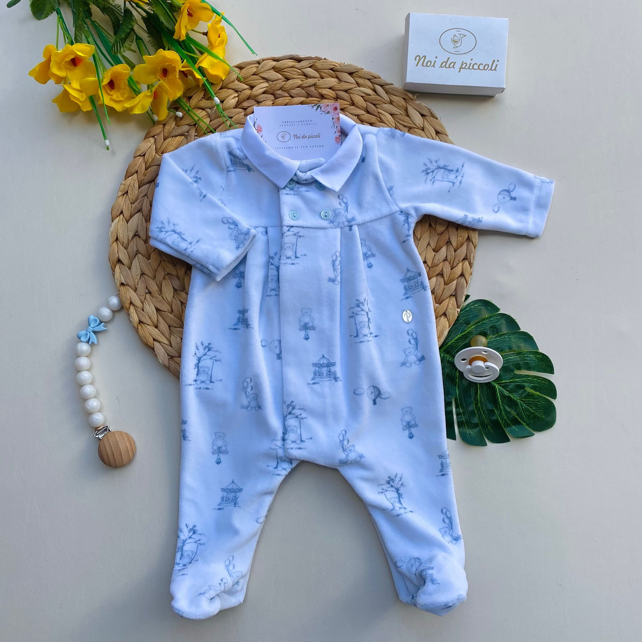 TUTINA IN CINIGLIA ANTIPANICO CON ORSETTI CIELO - Noi da piccoli