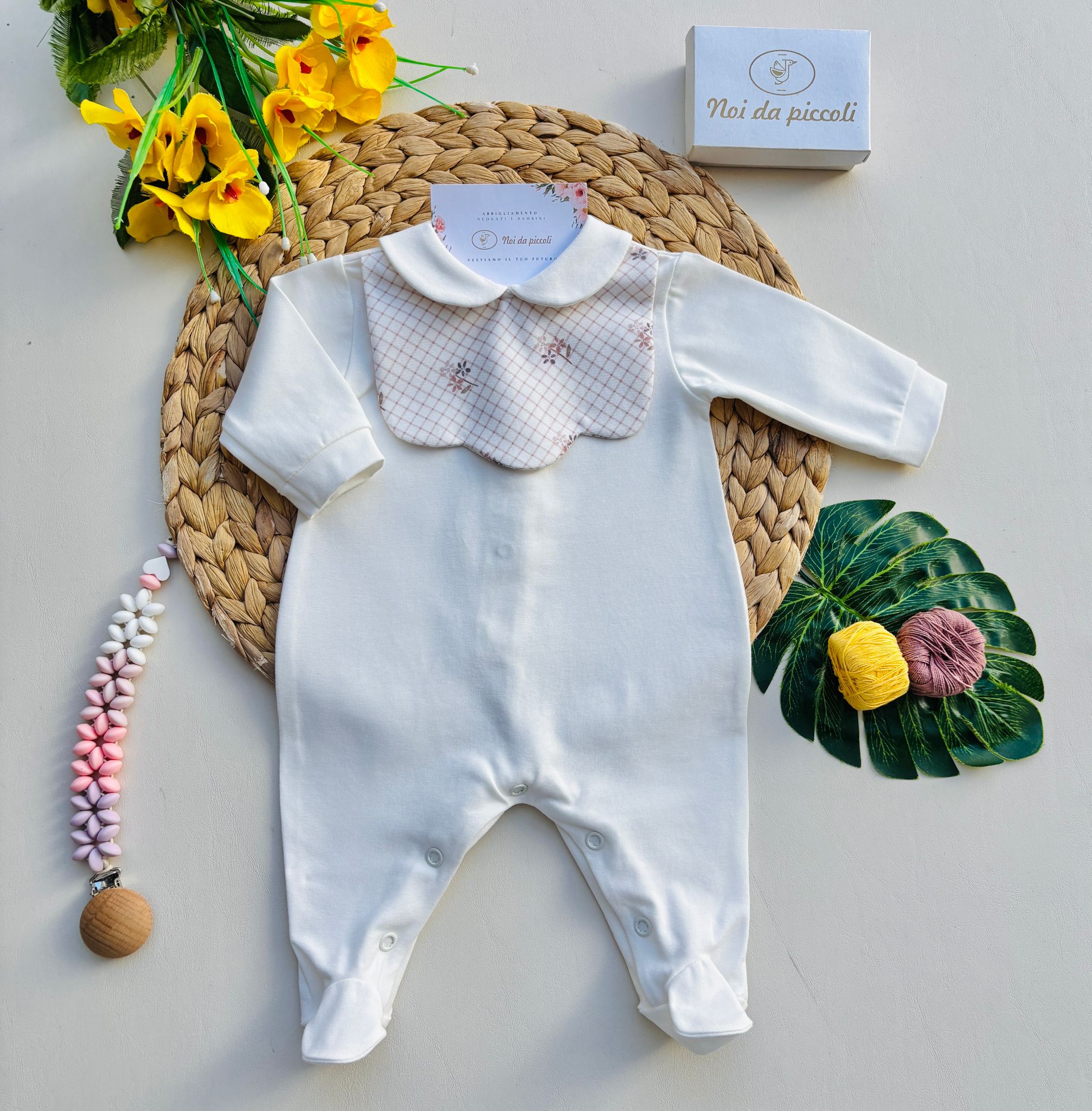 TUTINA IN CINIGLIA BIANCO - Noi da piccoli