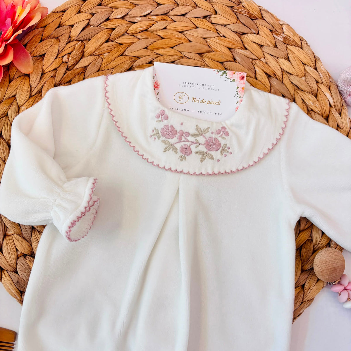TUTINA IN CINIGLIA BOCCIOLO PANNA - Noi da piccoli