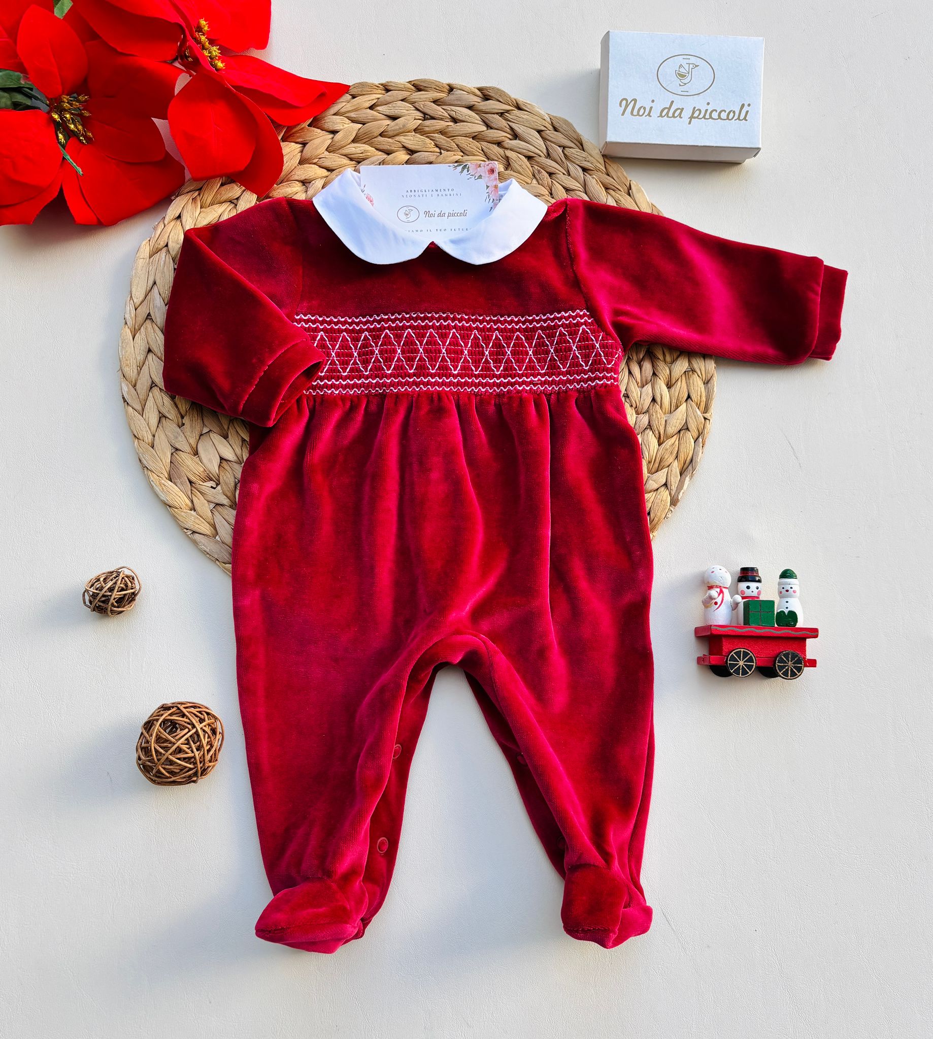 TUTINA IN CINIGLIA BORDEAUX - Noi da piccoli