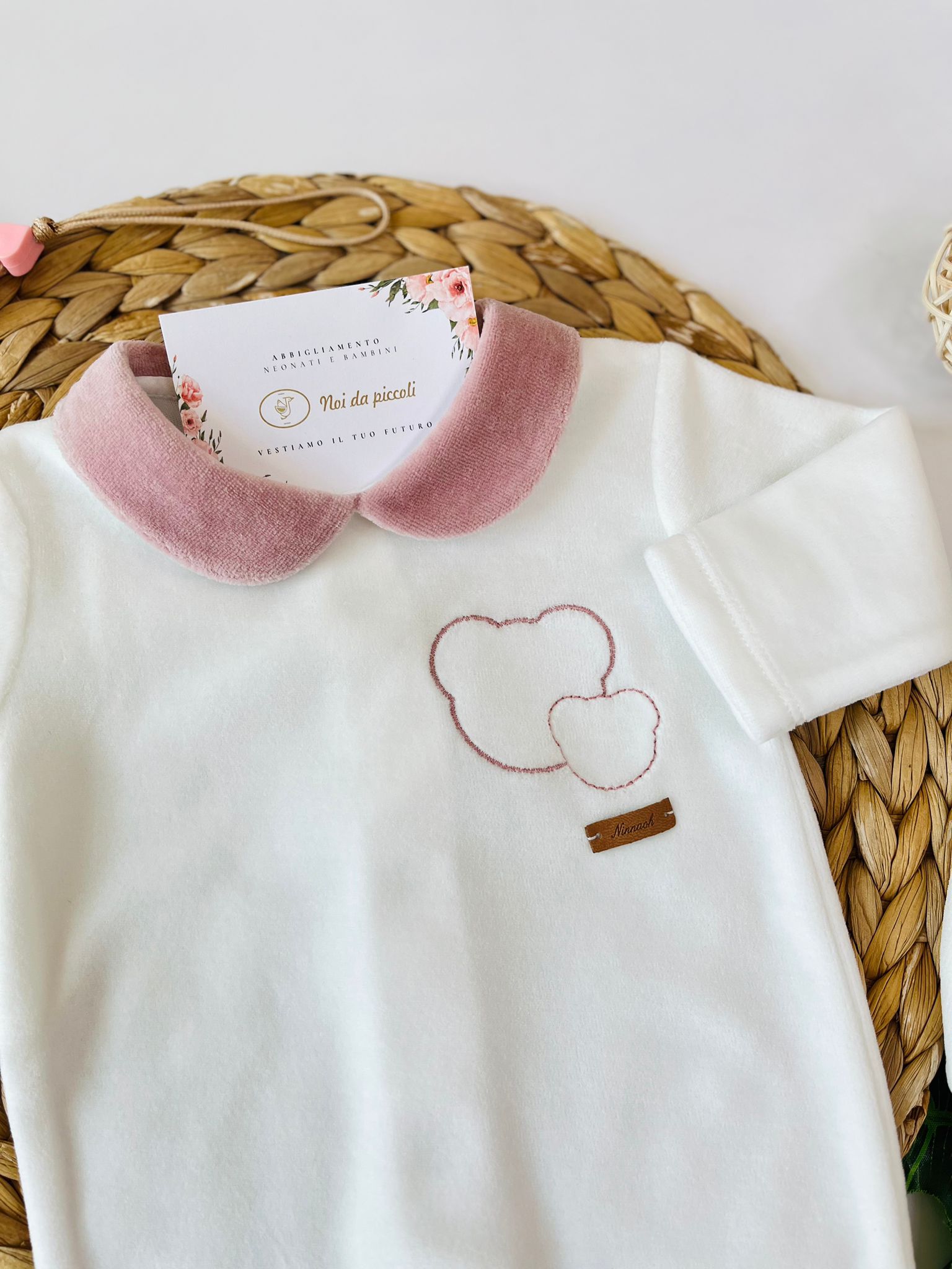 TUTINA IN CINIGLIA CON ORSETTI PANNA ROSA - Noi da piccoli