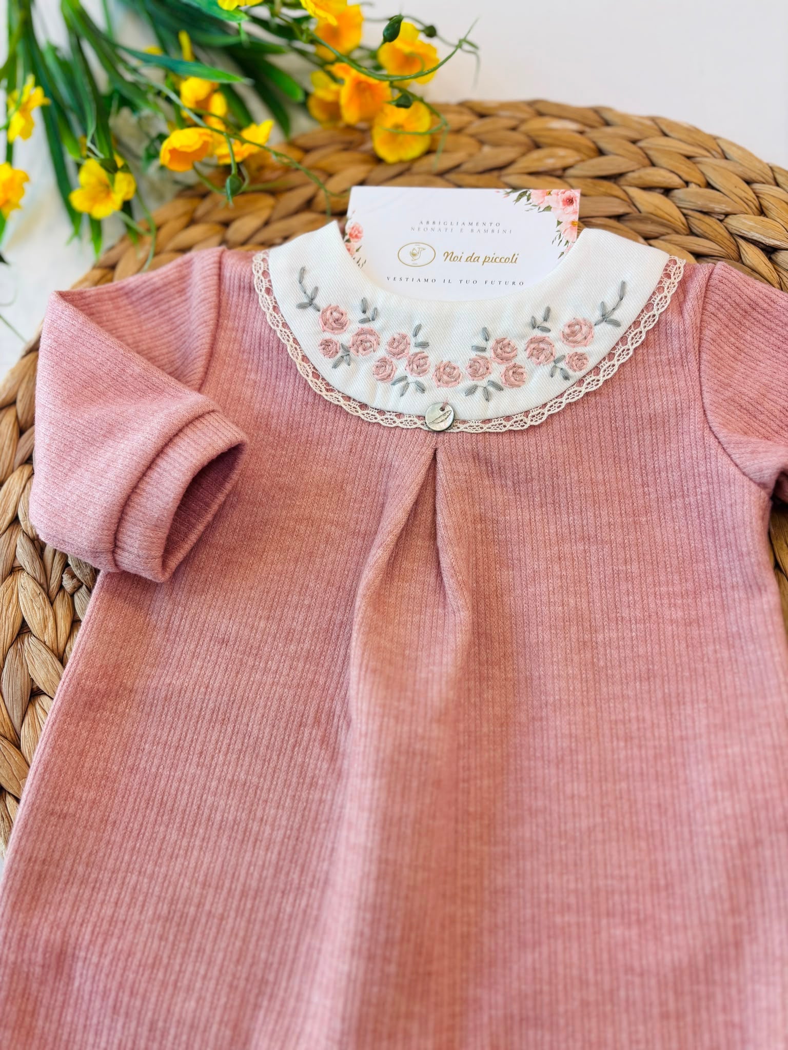 TUTINA IN CINIGLIA ROSA - Noi da piccoli
