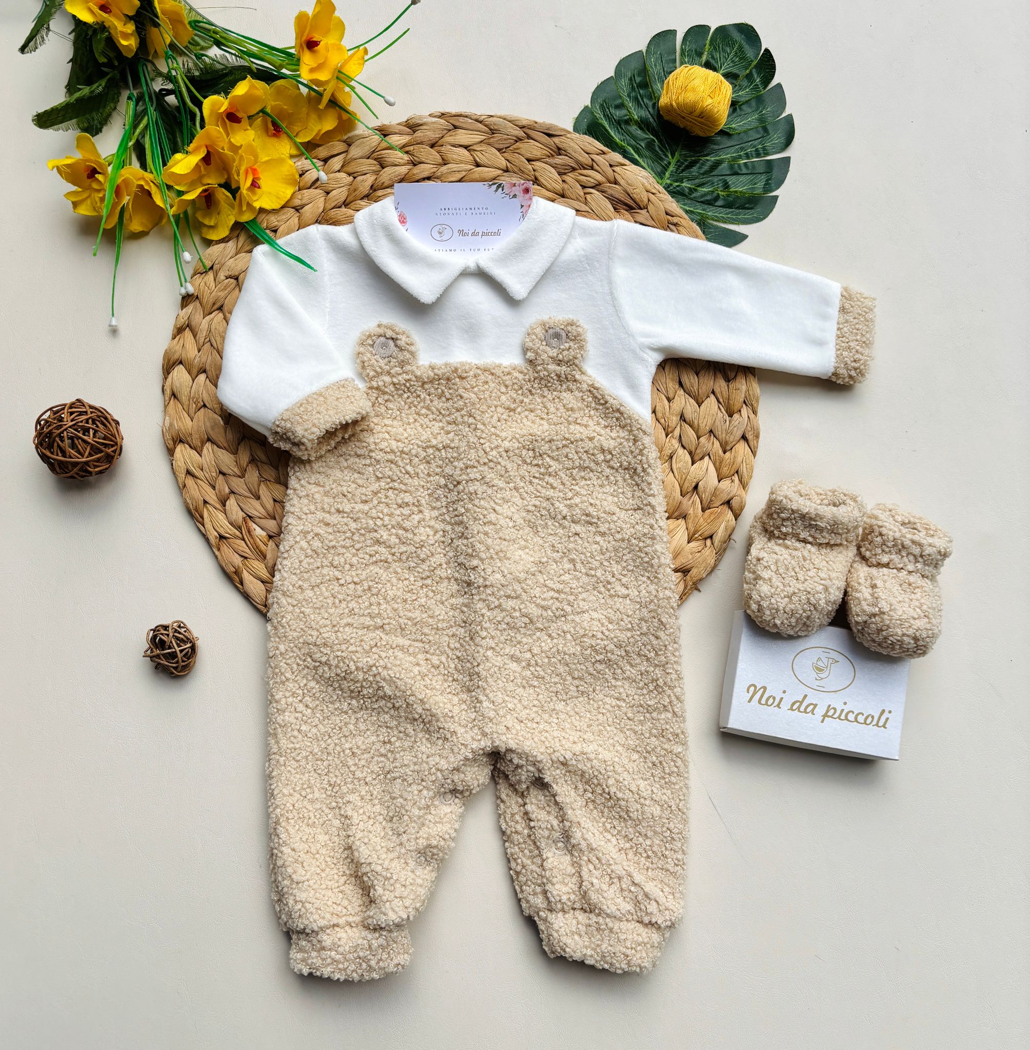 TUTINA IN CINIGLIA TEDDY BEIGE - Noi da piccoli