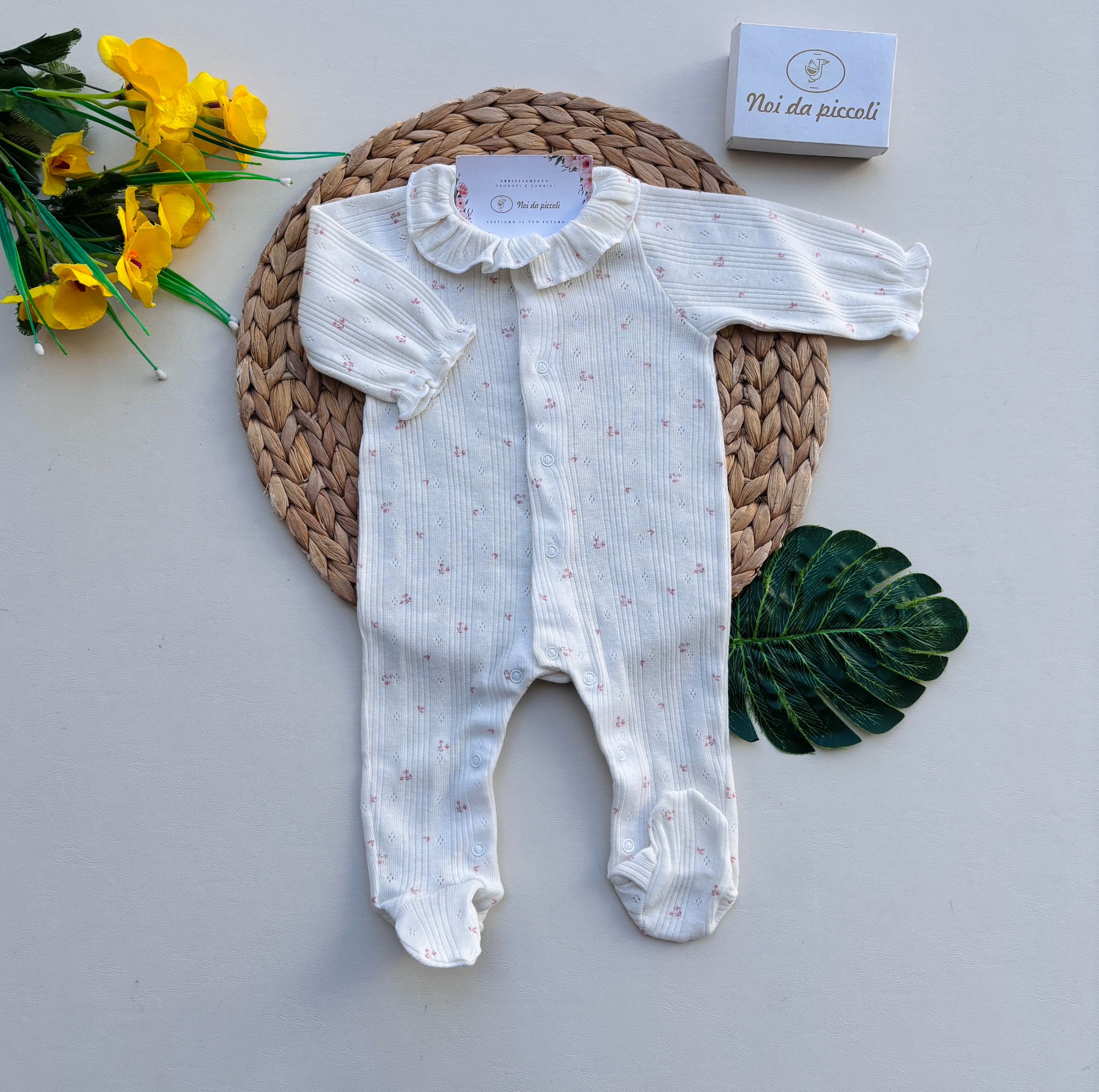 TUTINA IN COTONE ANTIPANICO CRUDO - Noi da piccoli