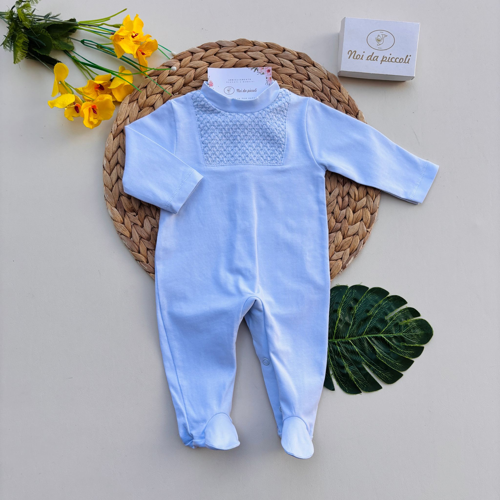 TUTINA IN COTONE CIELO - Noi da piccoli